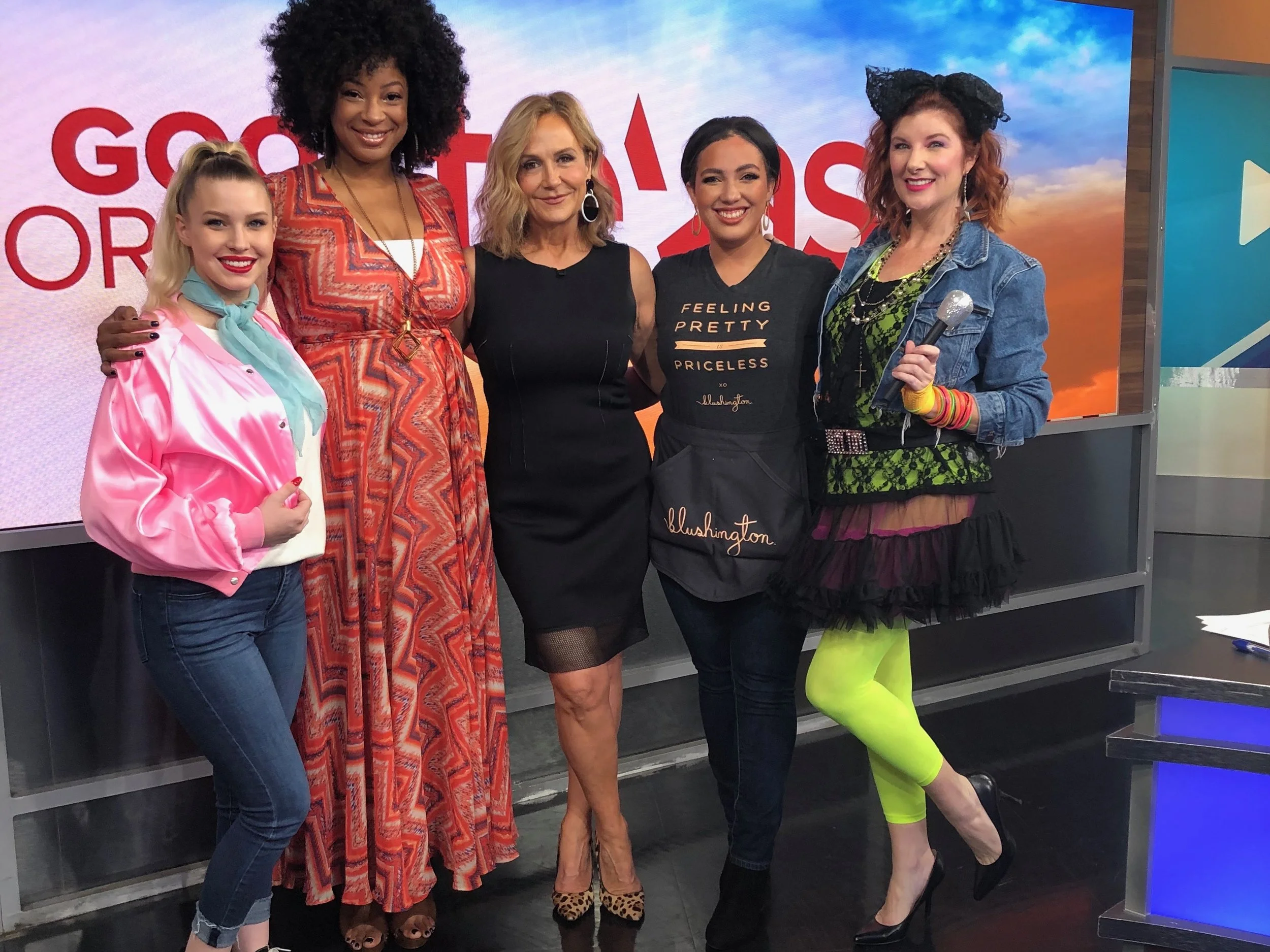 Halloween Makeup From Decades Past From Blushington 