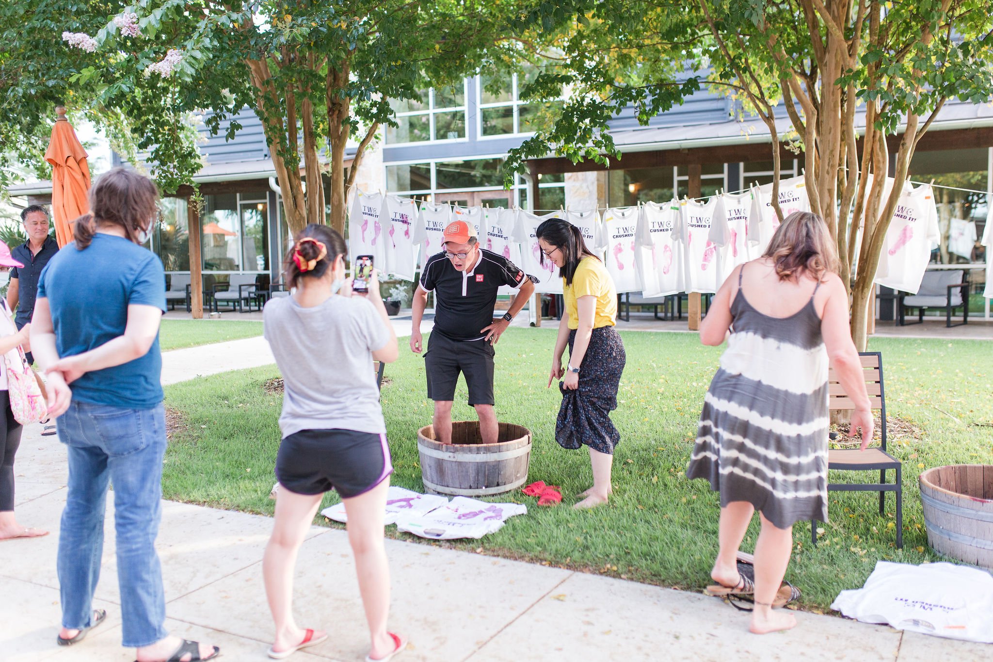 Texas Wine Country Grape Stomp