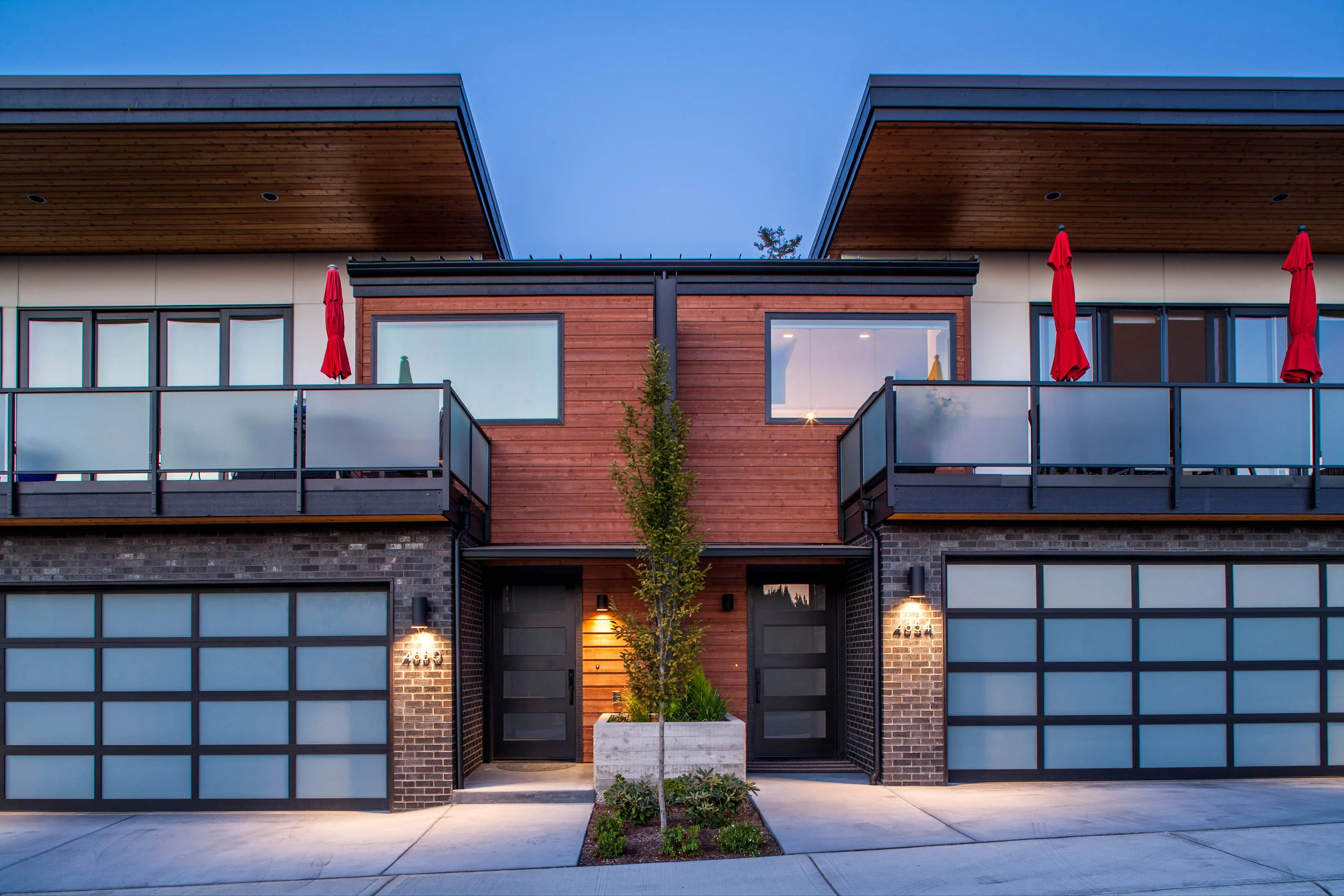 Pleasant Beach Town Homes — Designs Northwest Architects