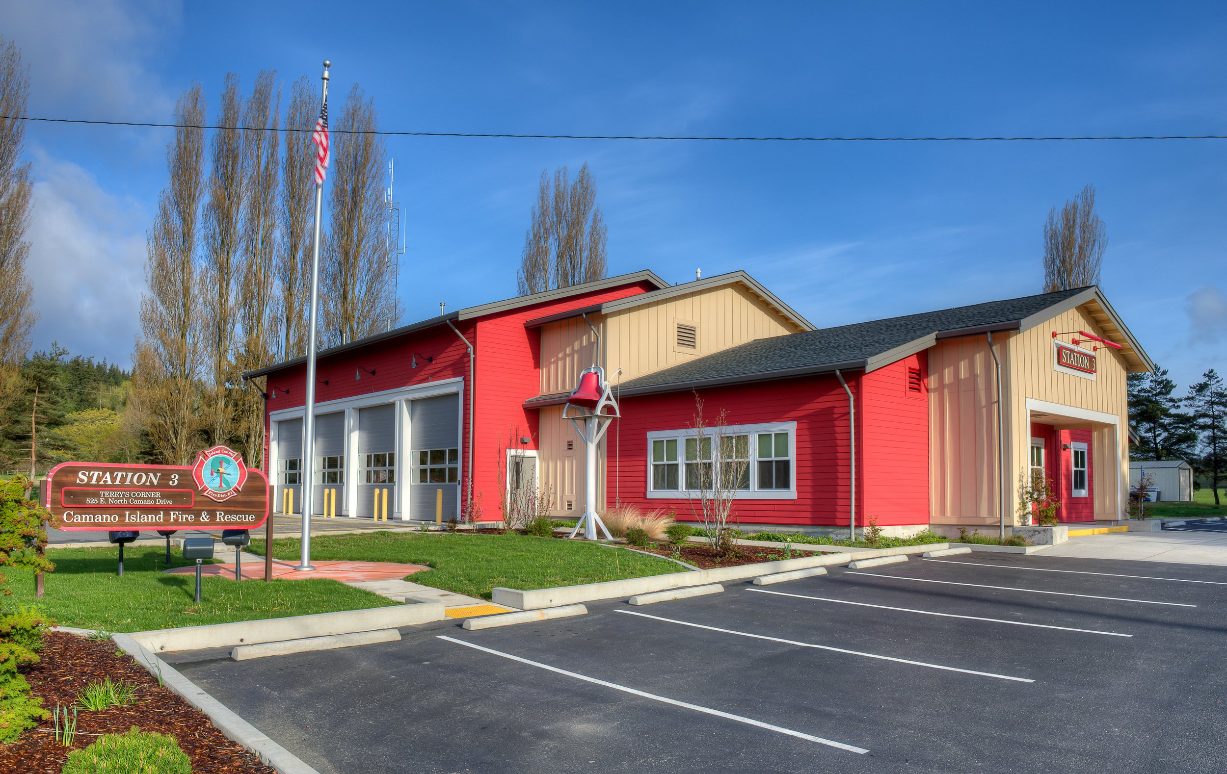 TERRY'S CORNER FIRE STATION NO. 3 | Camano Island, WA