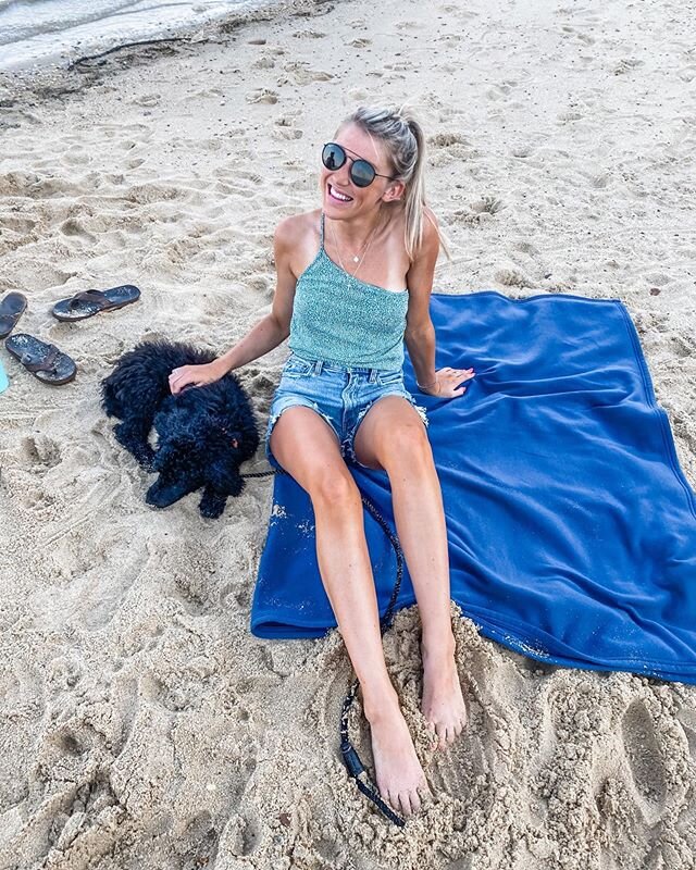 Tito&rsquo;s first beach afternoon!!! Abercrombie haul coming tomorrow! Both this bodysuit and shorts are from the haul!! Happy weekend y&rsquo;all @liketoknow.it #liketkit http://liketk.it/2QqfQ