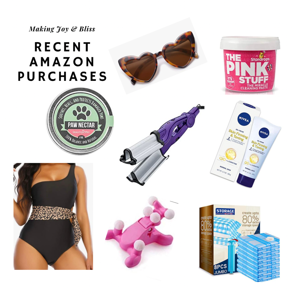 Recent Amazon Purchases Making Joy And Bliss