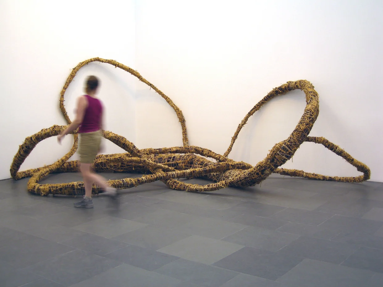 Boundsticks Installation at Betty Cuningham gallery