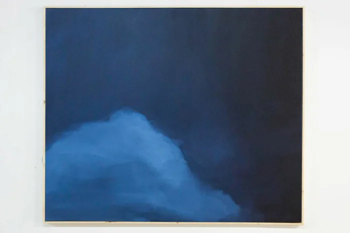Nick Farhi - Moonkissed a Spirit in, 2014 - Oil on canvas, 72 x 60 IN