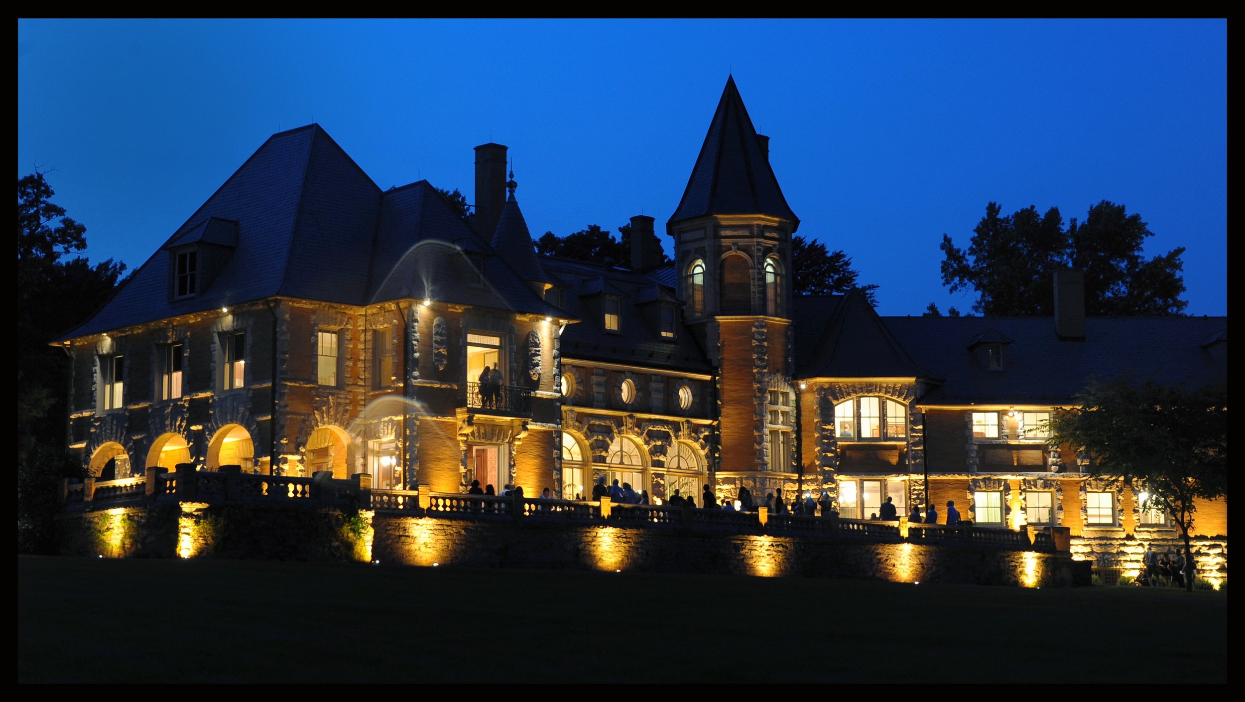 Cairnwood Estate at night