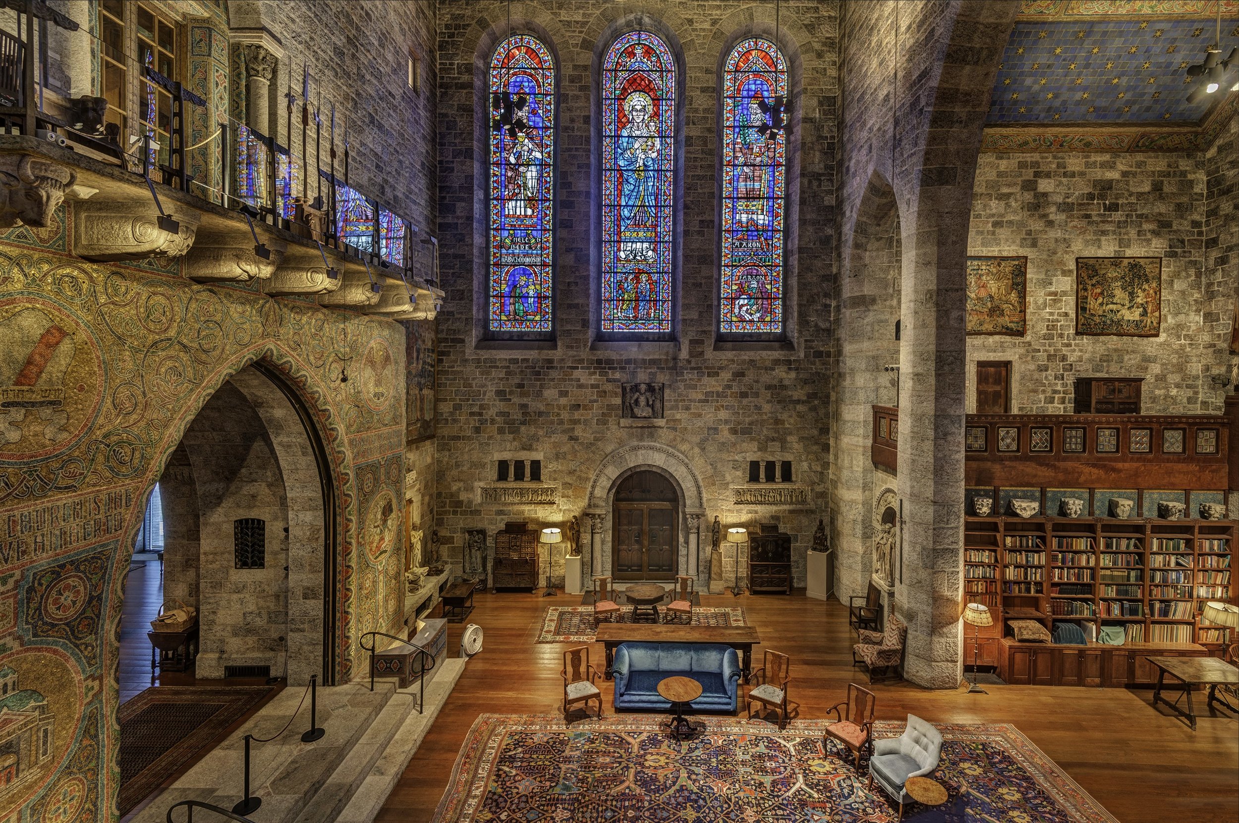 Glencairn Museum's Great Hall (photo: Rusty Kennedy)