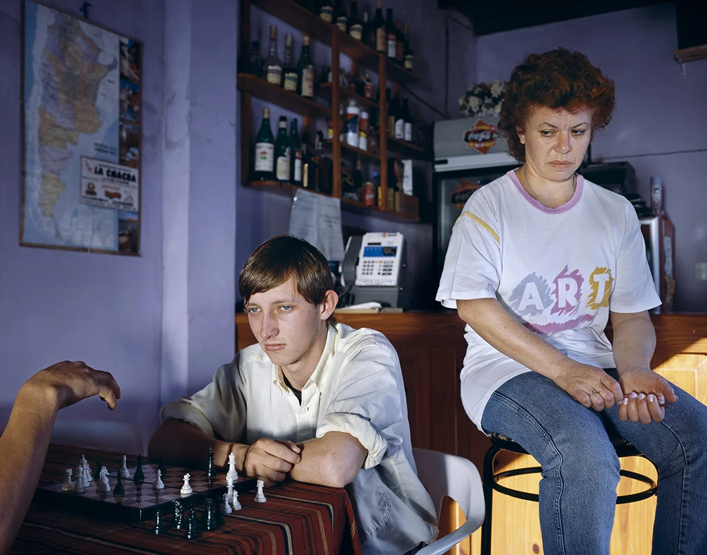 El jugador de ajedrez de la serie Ecos del interior / The Chess Player from the series Echoes from the Interior , 1999, Martín Weber