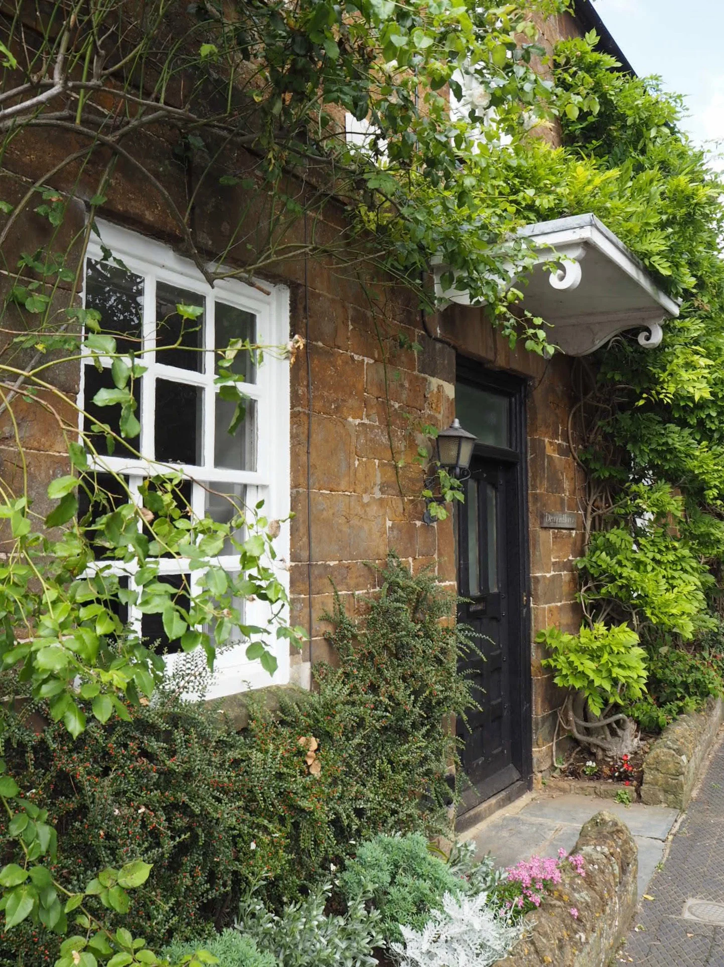 A typical doorway in Deddington.