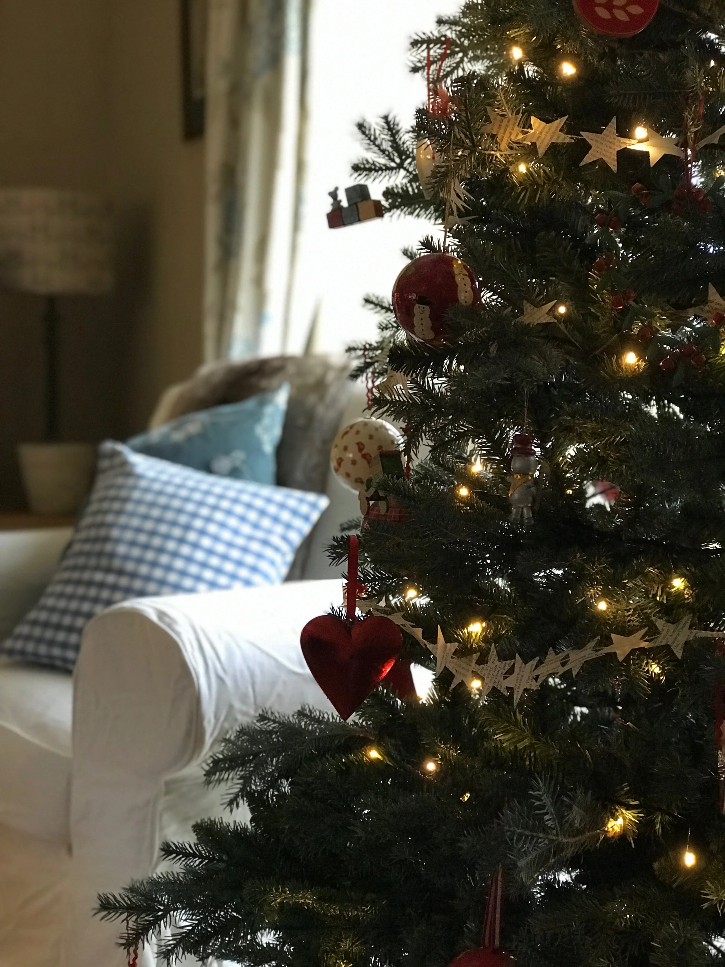 My artificial tree has always gone up on the 1st of December.