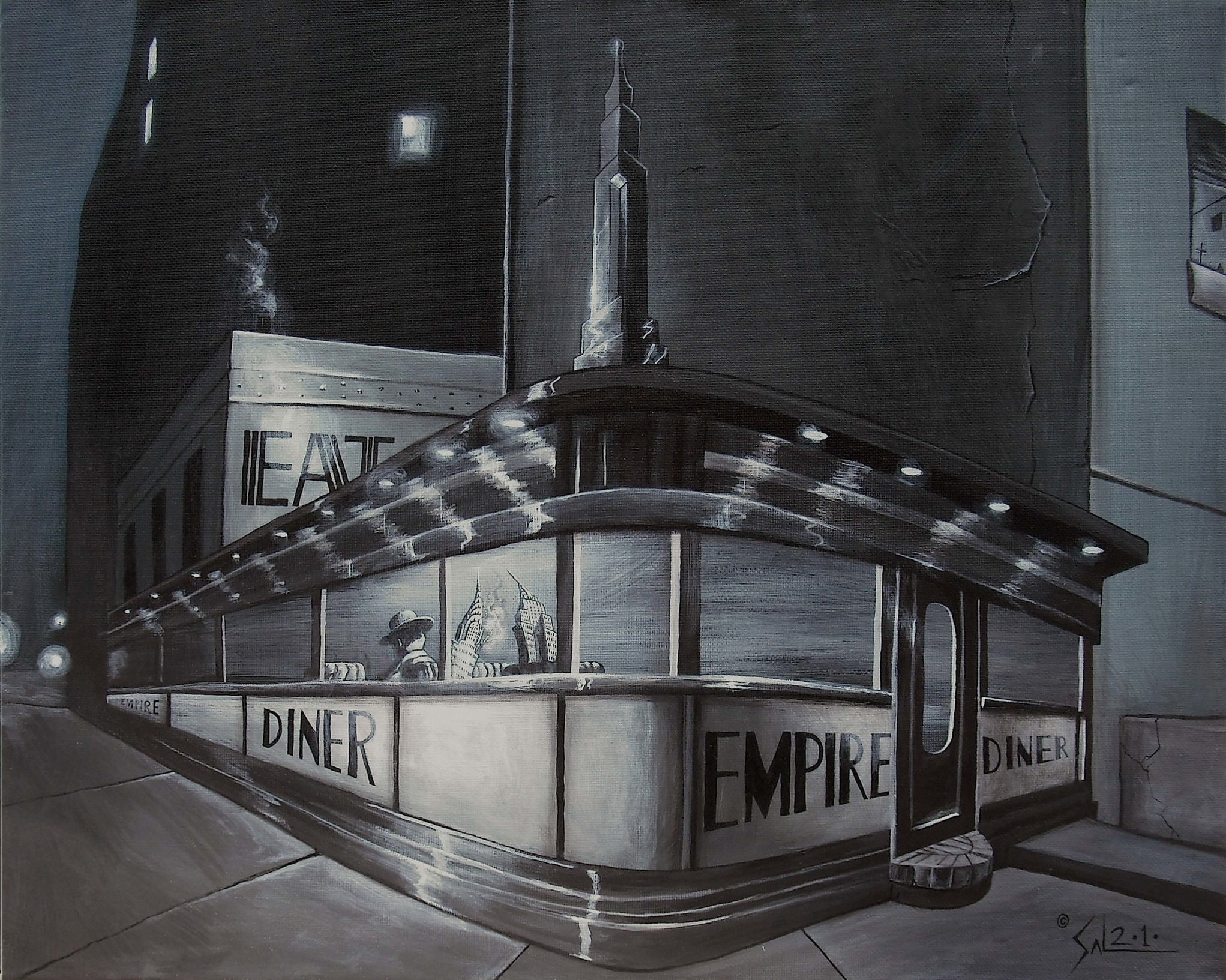 Domestic New York : Meet Me at the Diner. Ten Sharp.