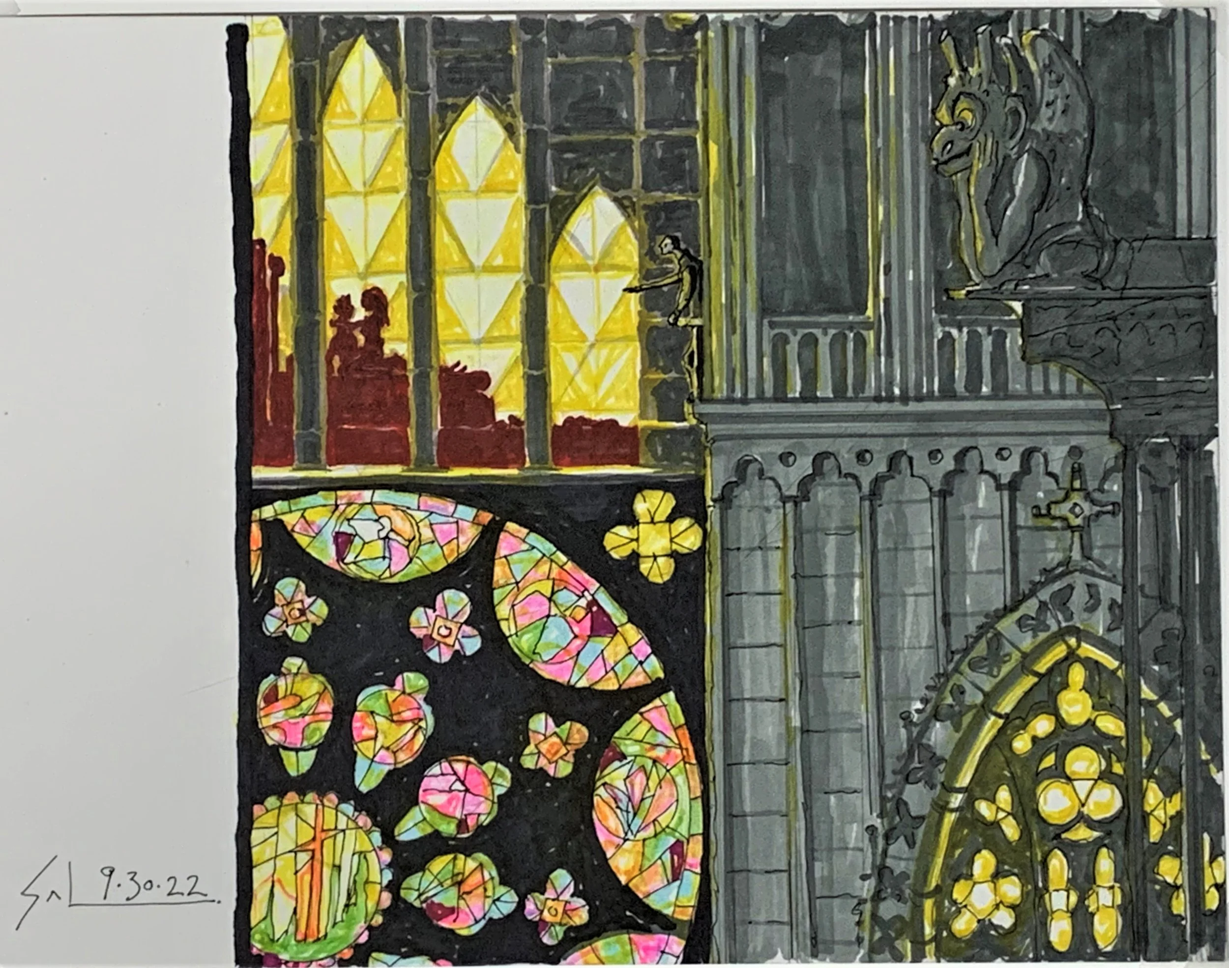 Windows To The Soul III - Concept Sketch