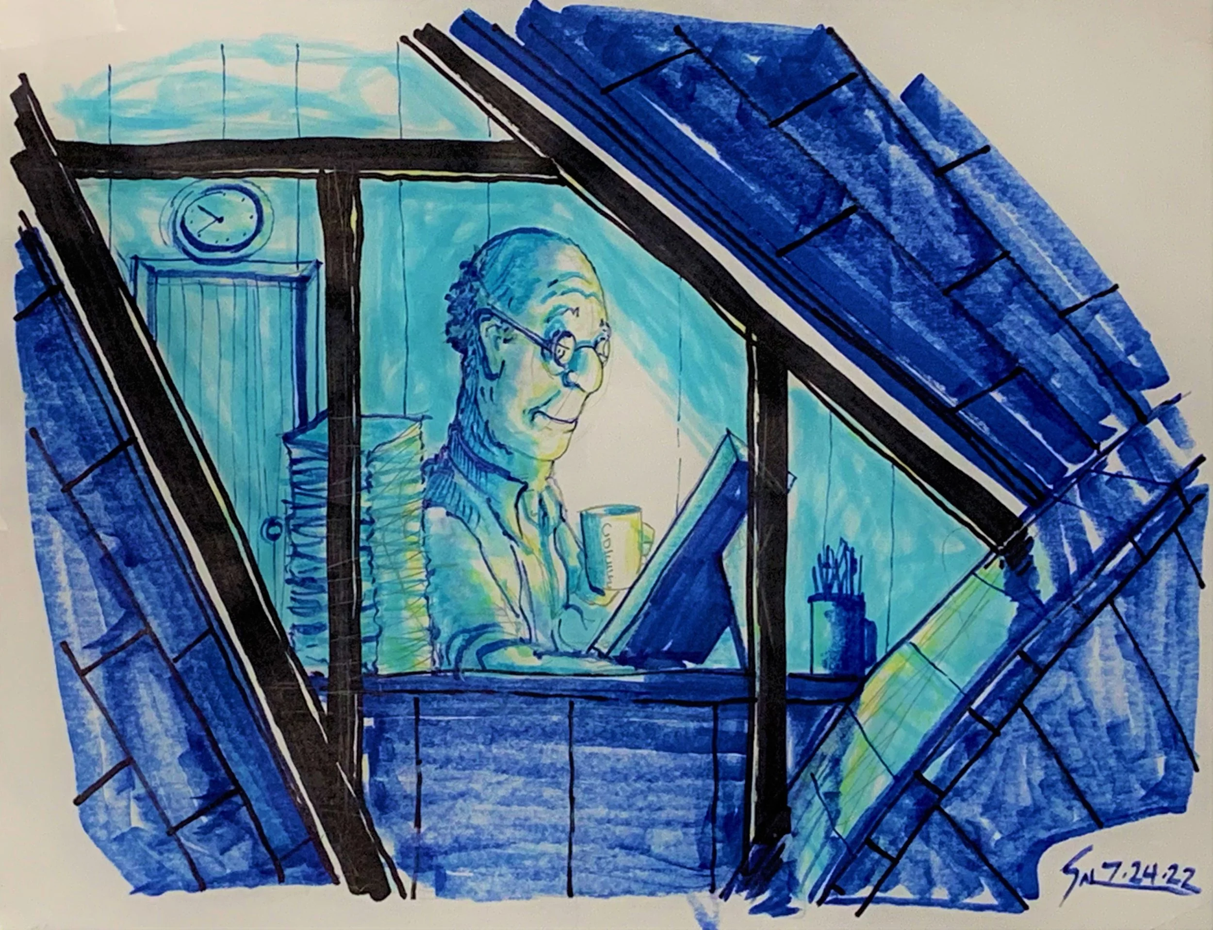 Windows To The Soul I - Concept Sketch