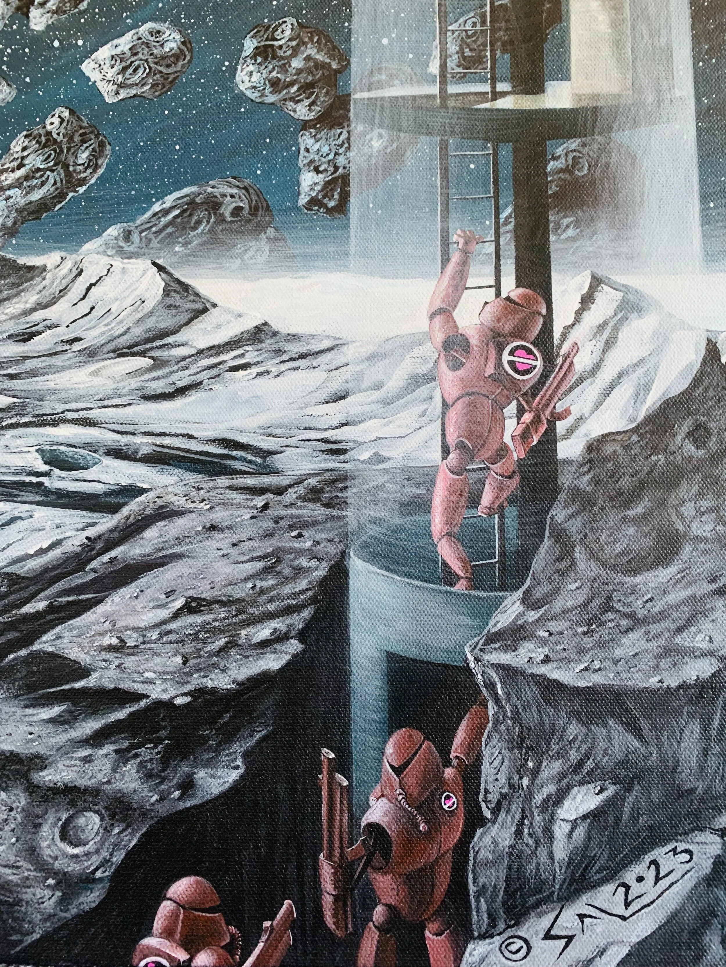 Monuscape Moon - Detail