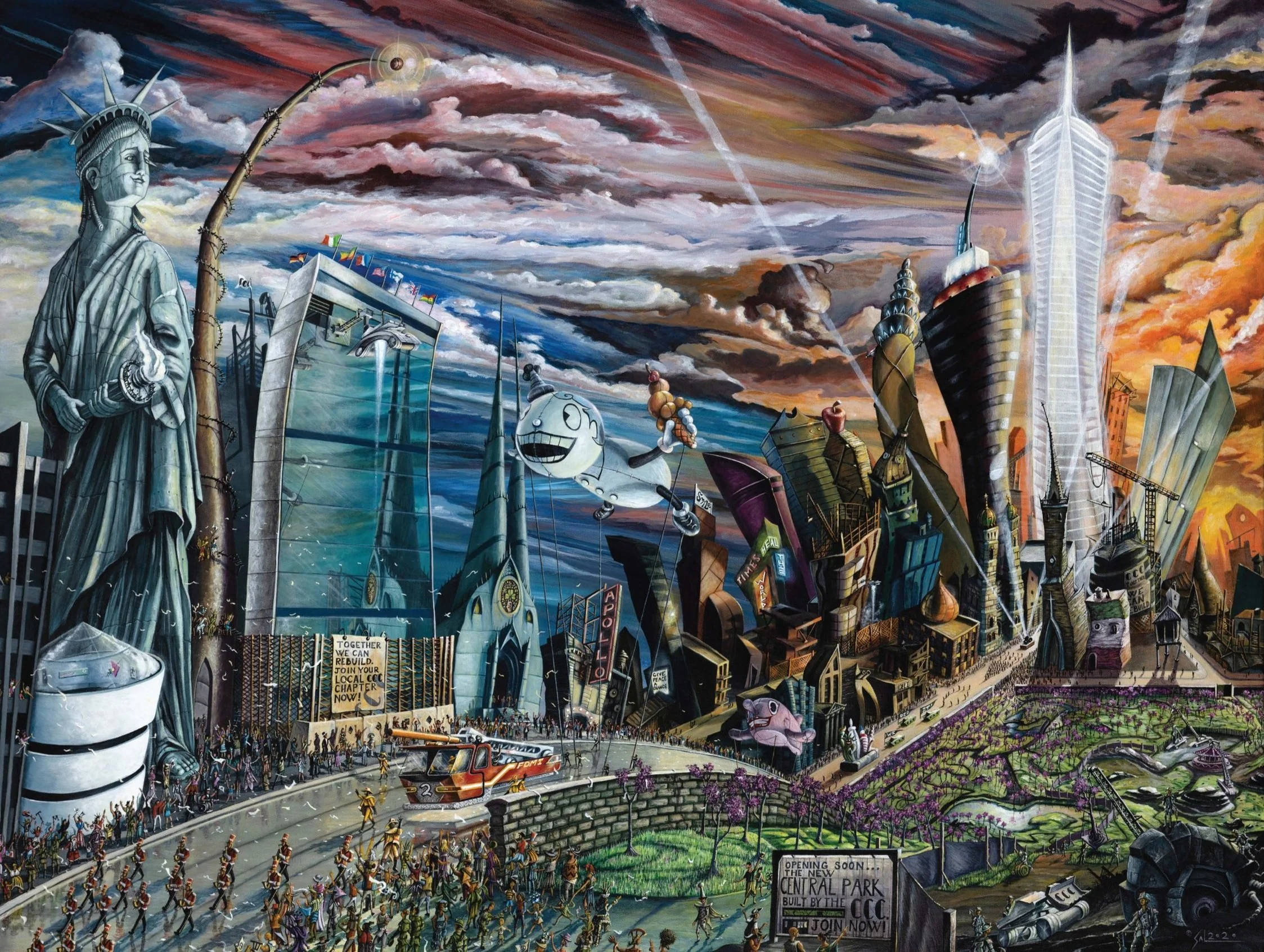 Manhattan : The Wonder City