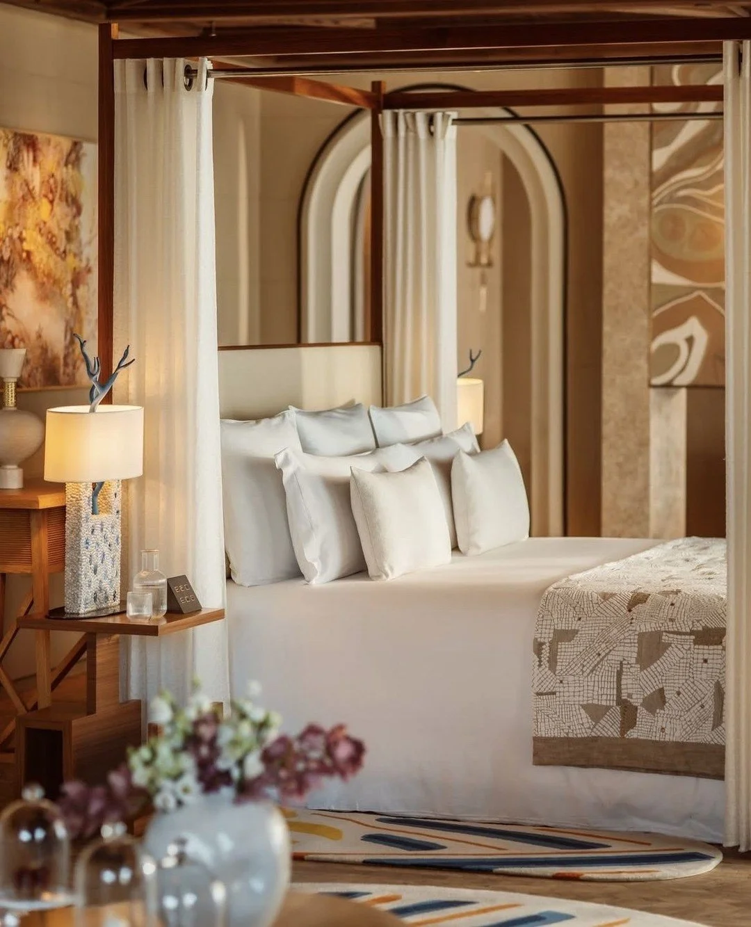 Royal Mansour&rsquo;s newest masterpiece on the Moroccan coast &ndash; Tumuda Bay @royalmansourtamuda is where timeless elegance meets the rhythm of the Mediterranean.⁠
⁠
Set among 25 acres of lush gardens with 700-meters of stunning beachfront, this