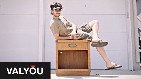 4 Hour Furniture Flip | MId-Century Modern Nightstand with Todd