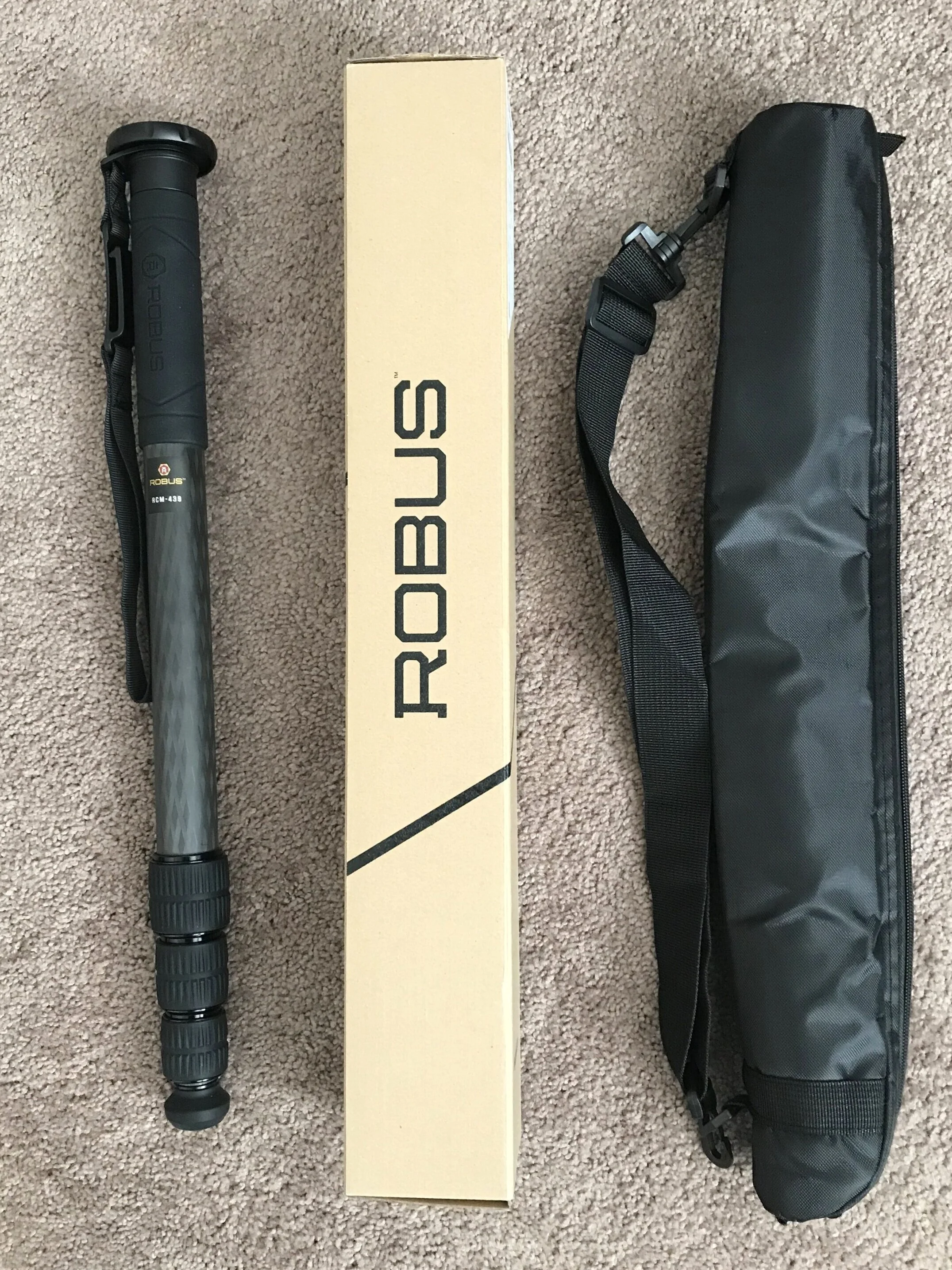 Review Robus RCM439 Carbon Fiber Monopod — John Clark Photographer
