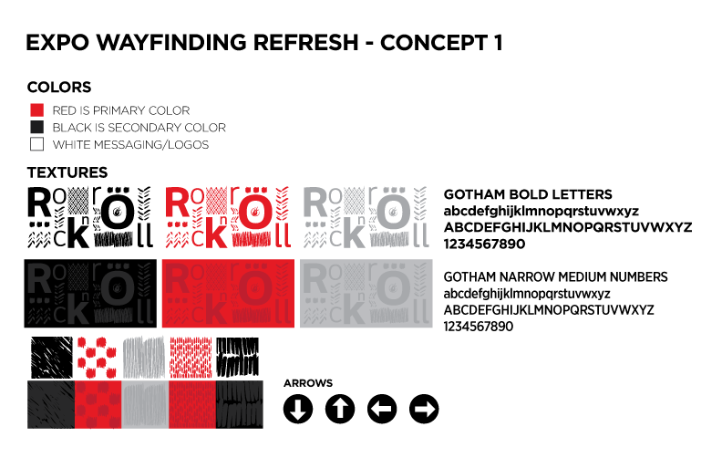 Textures are used to give further meaning. In the signs, while subtle, they can provide a layer of visual richness and a sparkle of secondary information.&nbsp;they could be used across many different projects.