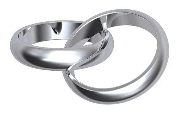 Sterling Silver Wedding Band