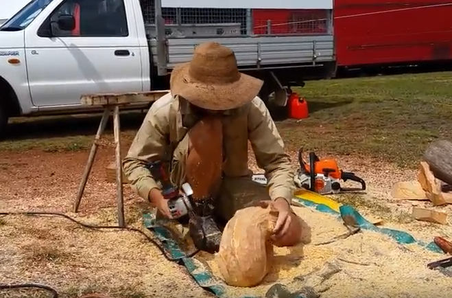 The Christensen Wood Carving in Blackbutt