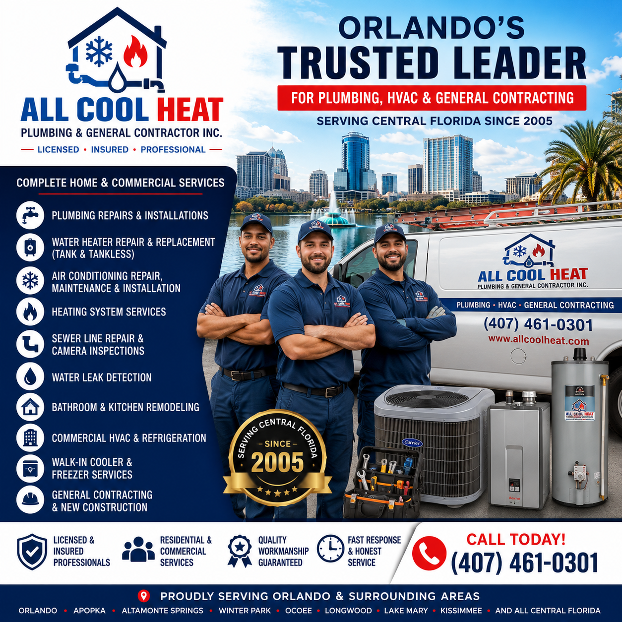 When Should you schedule an Air Conditioning replacement in Apopka Florida 