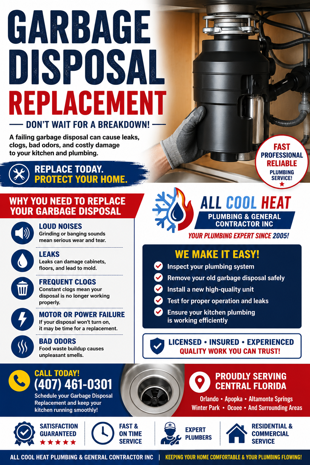 Plumbing Emergency Services in Apopka 