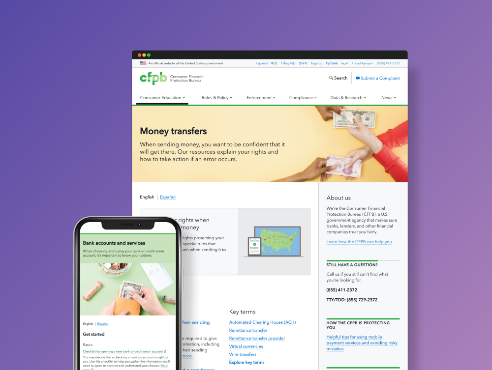 Leading consumers to critical info thumbnail