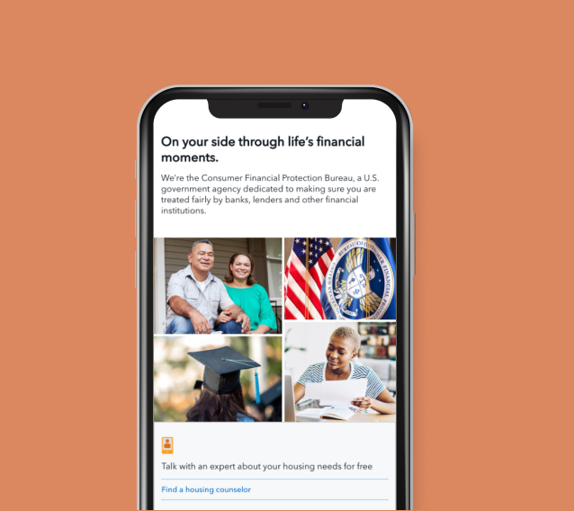 The final homepage design is responsive and usable on mobile devices.
