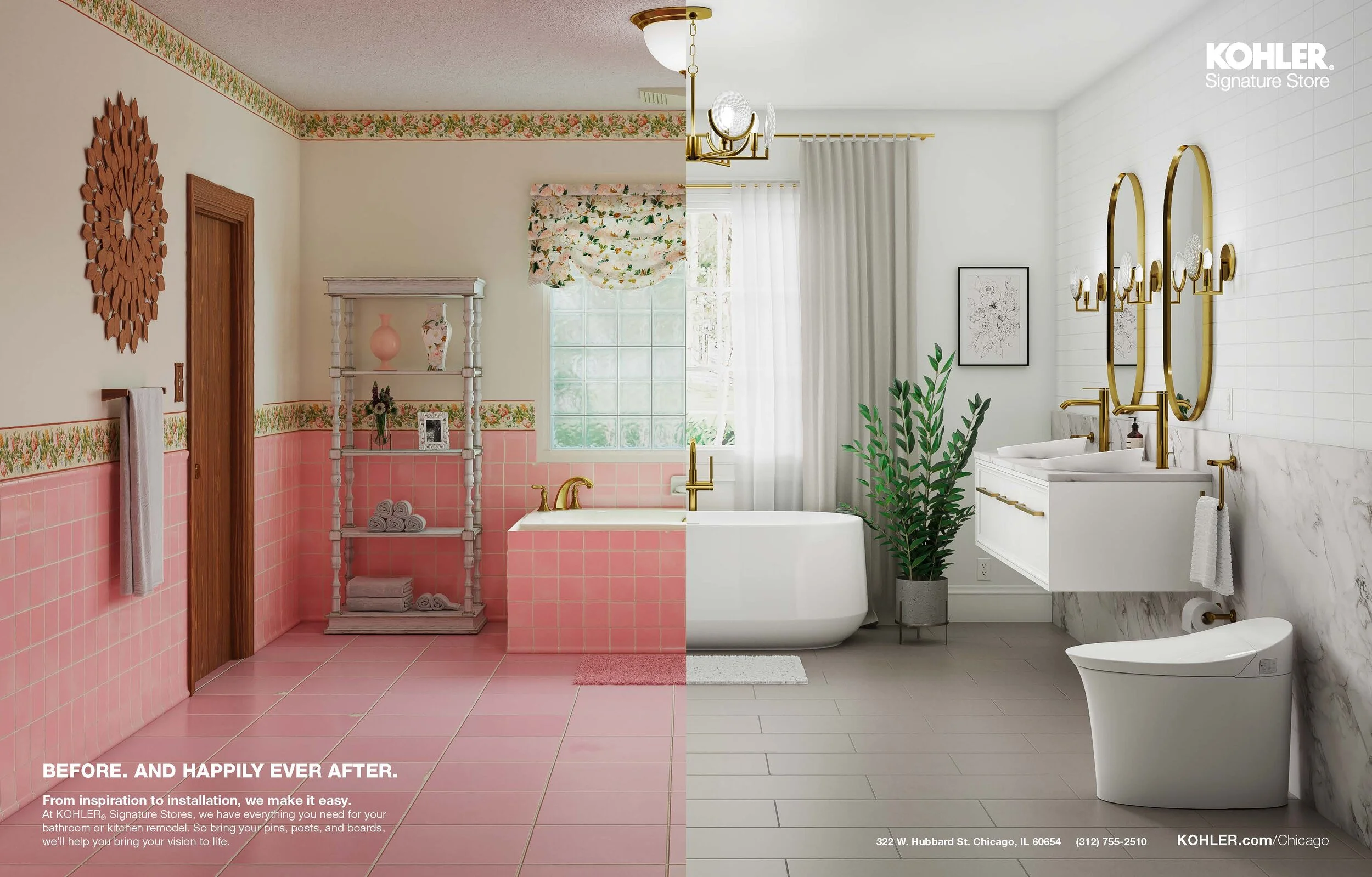 Before. And happily ever after.