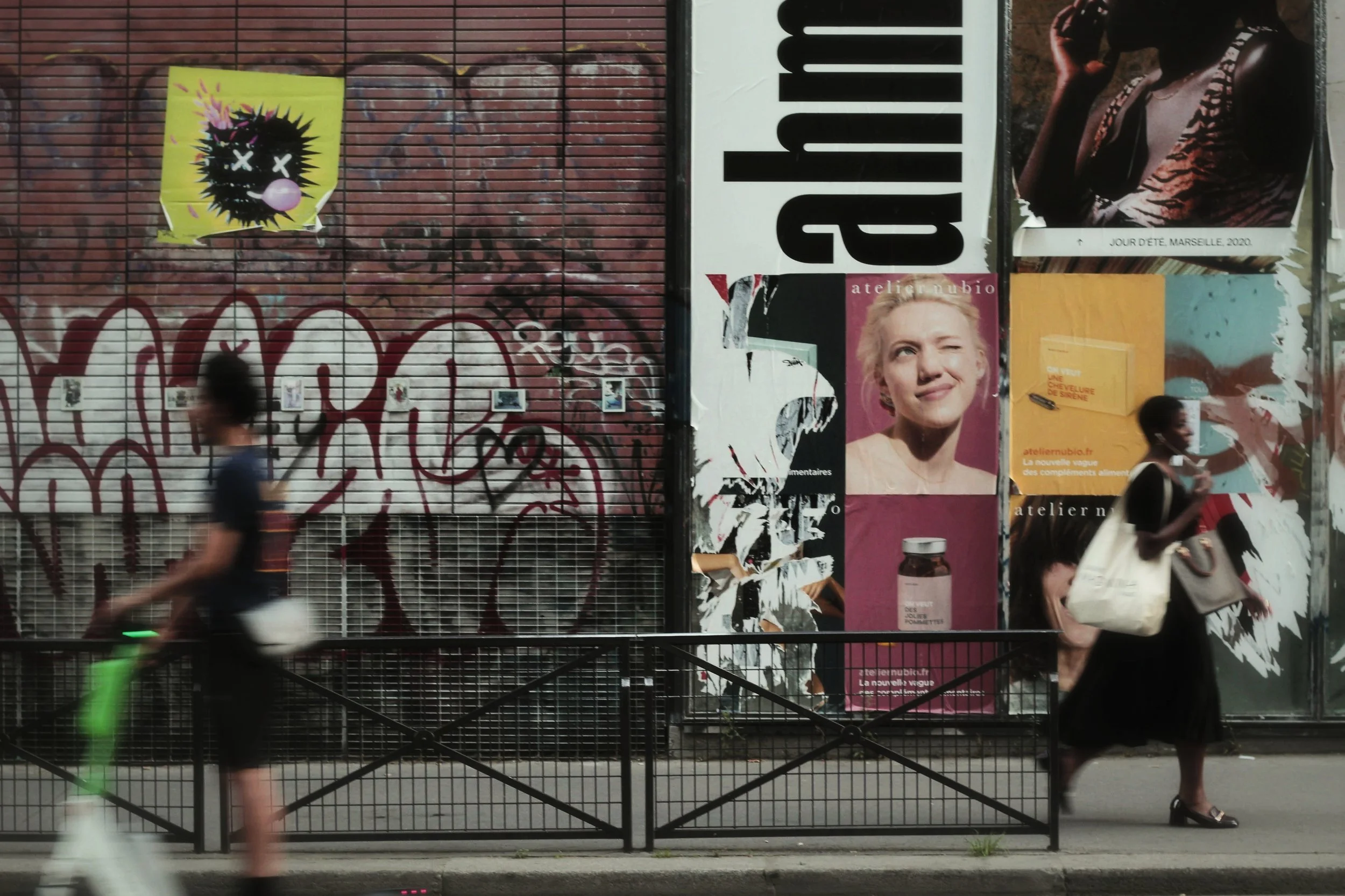 Art de Rue - Canal Saint-Martin, Paris