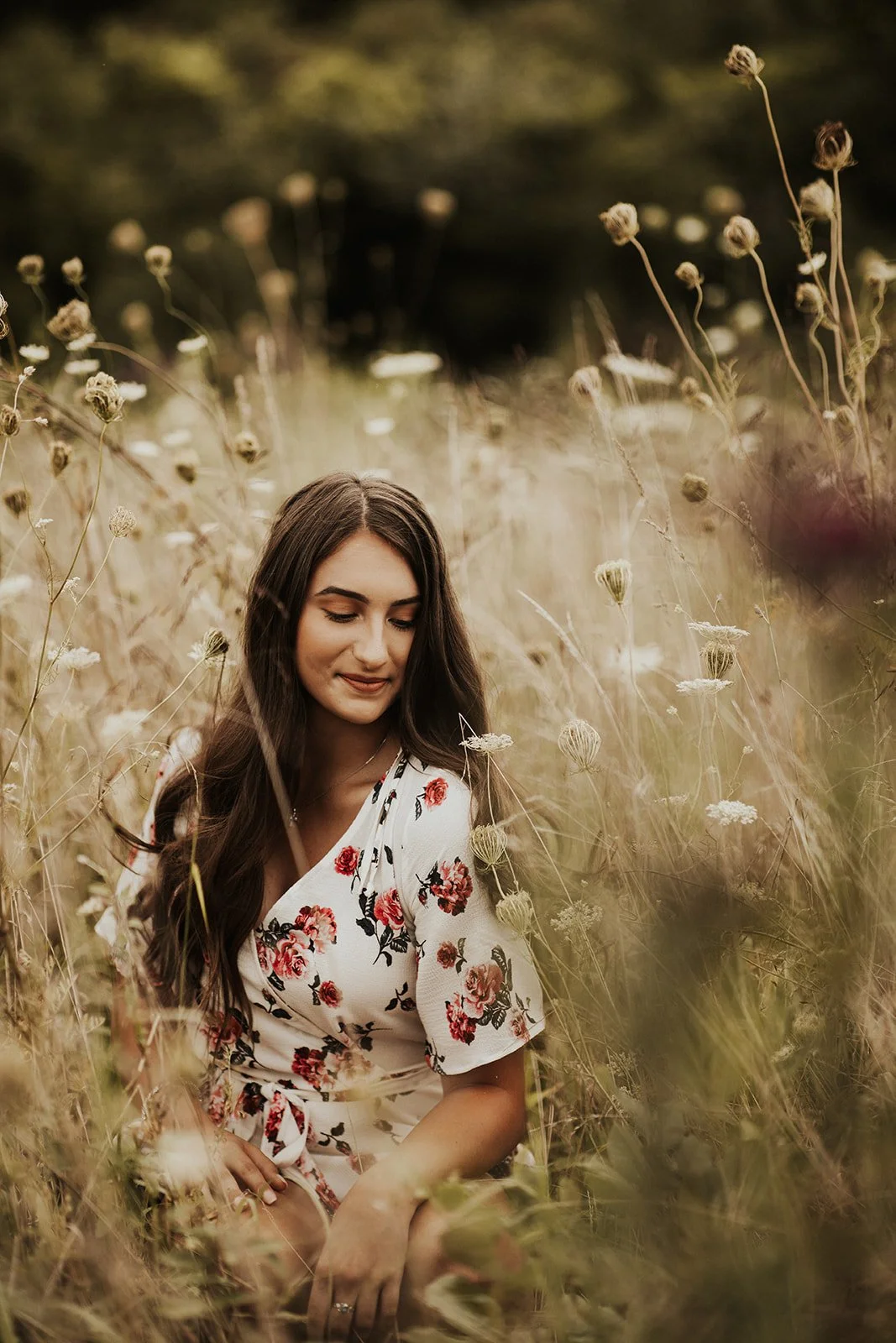 Faith — Wildflower Field Senior Photos