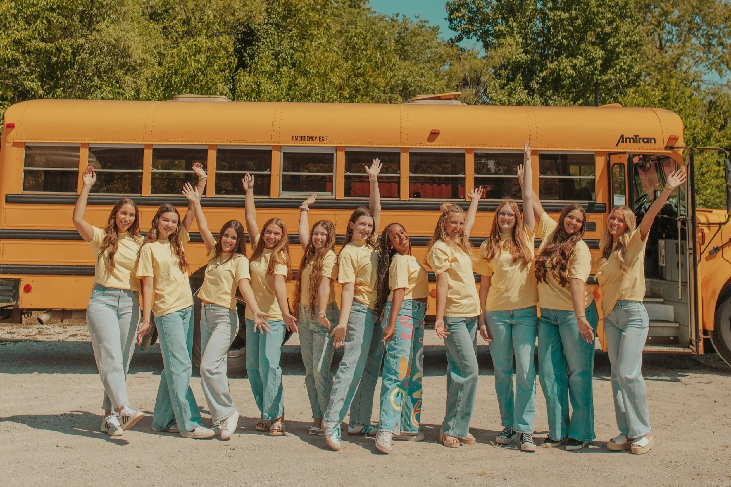 Class of 2026 Senior Shirt Photoshoot!