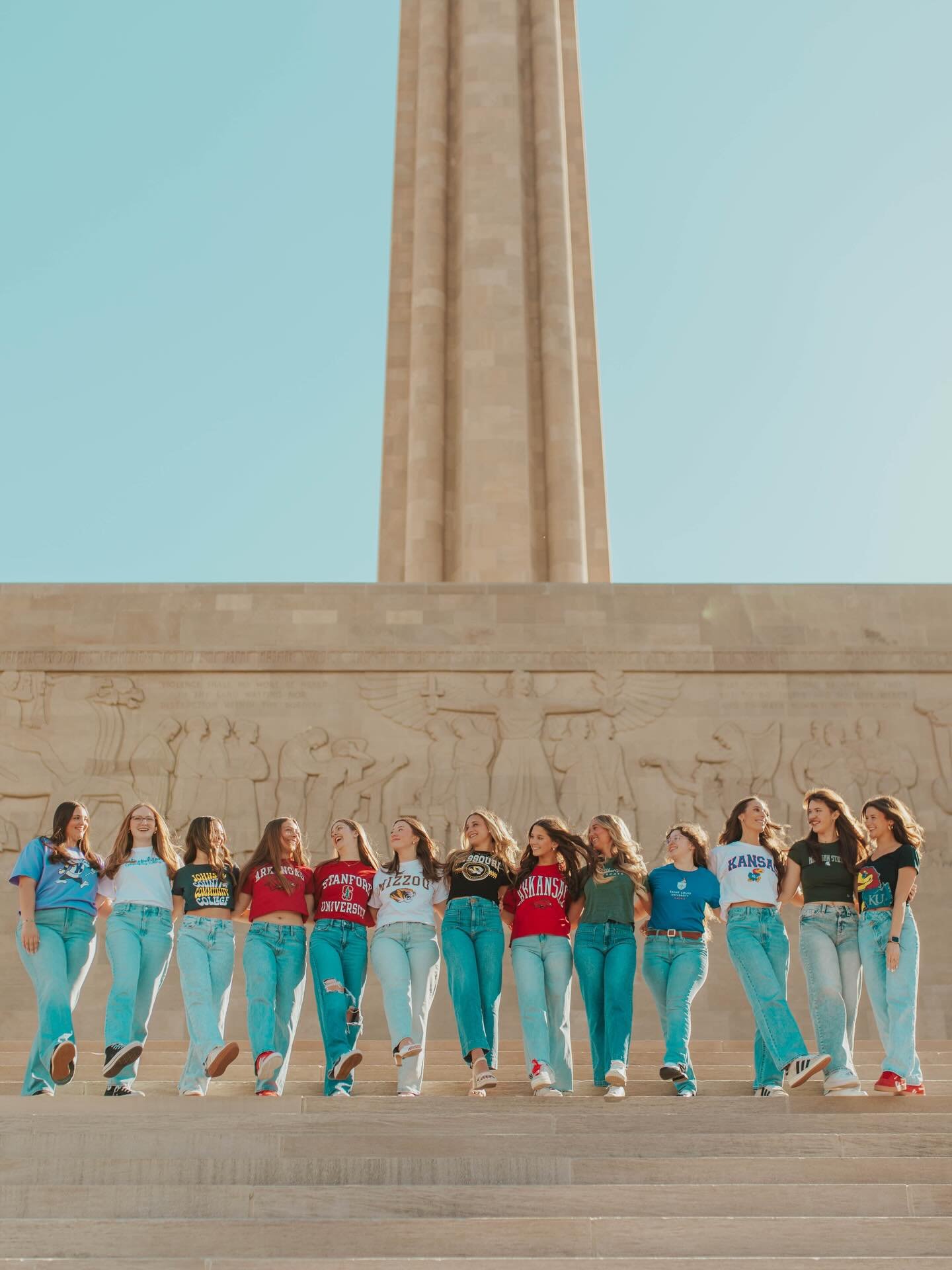 A lil Senior Sunday, college tee edition!!!!!! ⭐️✌️✨

Pretty surreal seeing them all in shirts showcasing their future years!! So many different paths and dreams and journeys and I&rsquo;m so excited for them!!! I love these girls (and allllll my oth