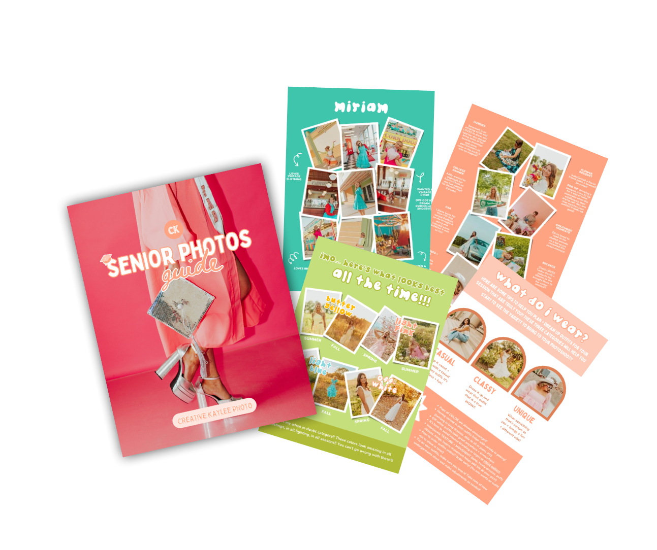 The Senior Photos Guide Template