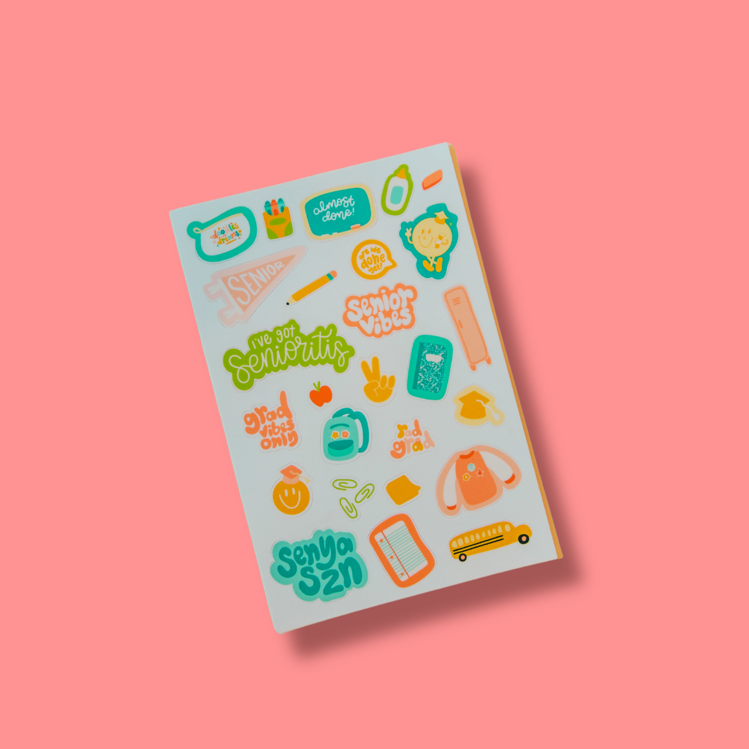 Senior Year Sticker Sheet