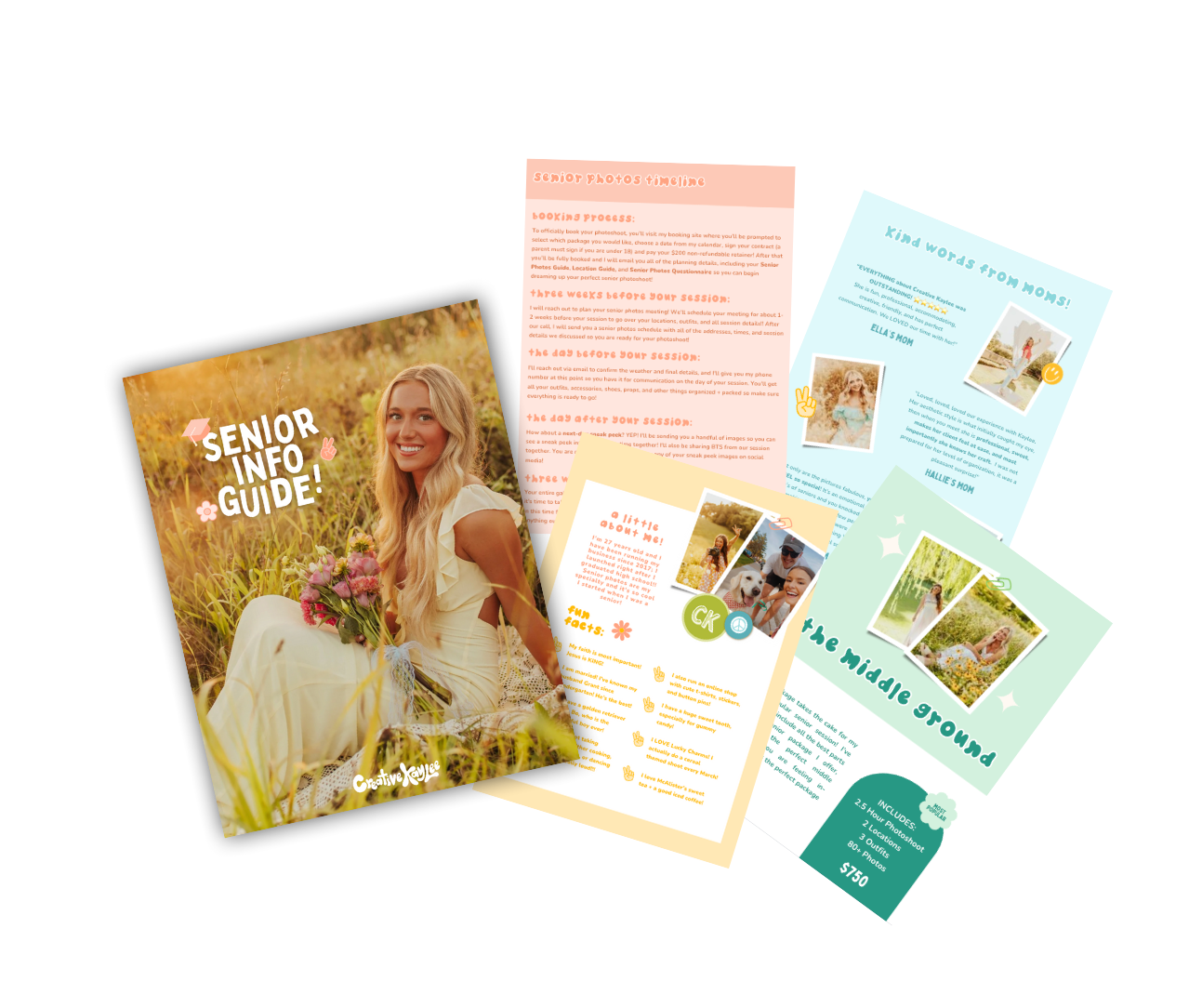 The Senior Info Guide Template