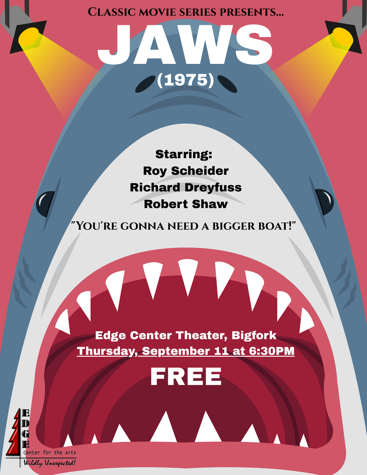 Classic Movie Series: JAWS (1975)