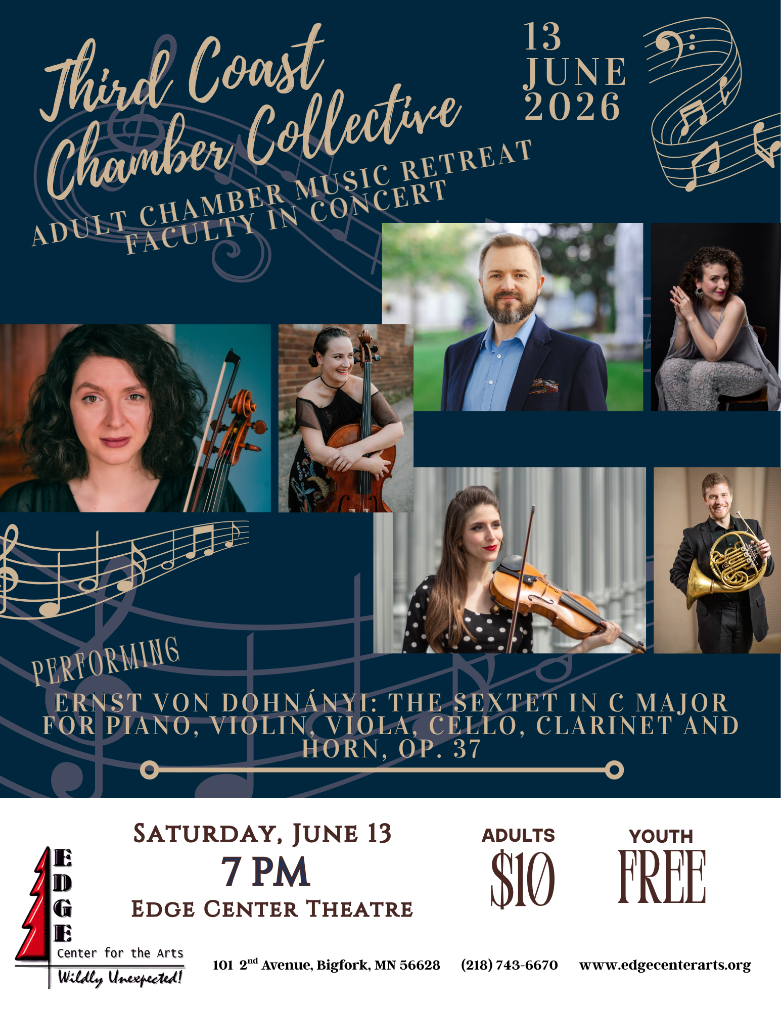 Third Coast Chamber Collective Faculty Retreat Concert
