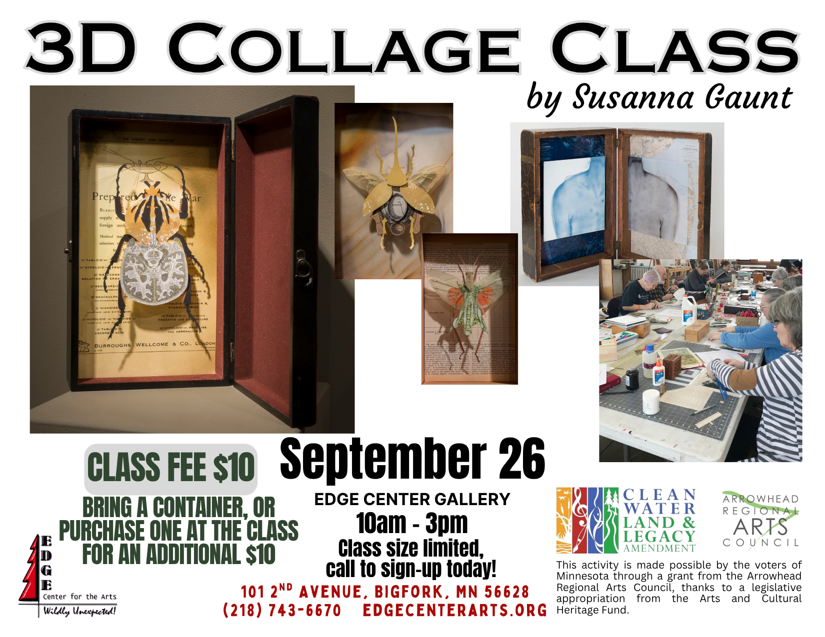3D Collage Class