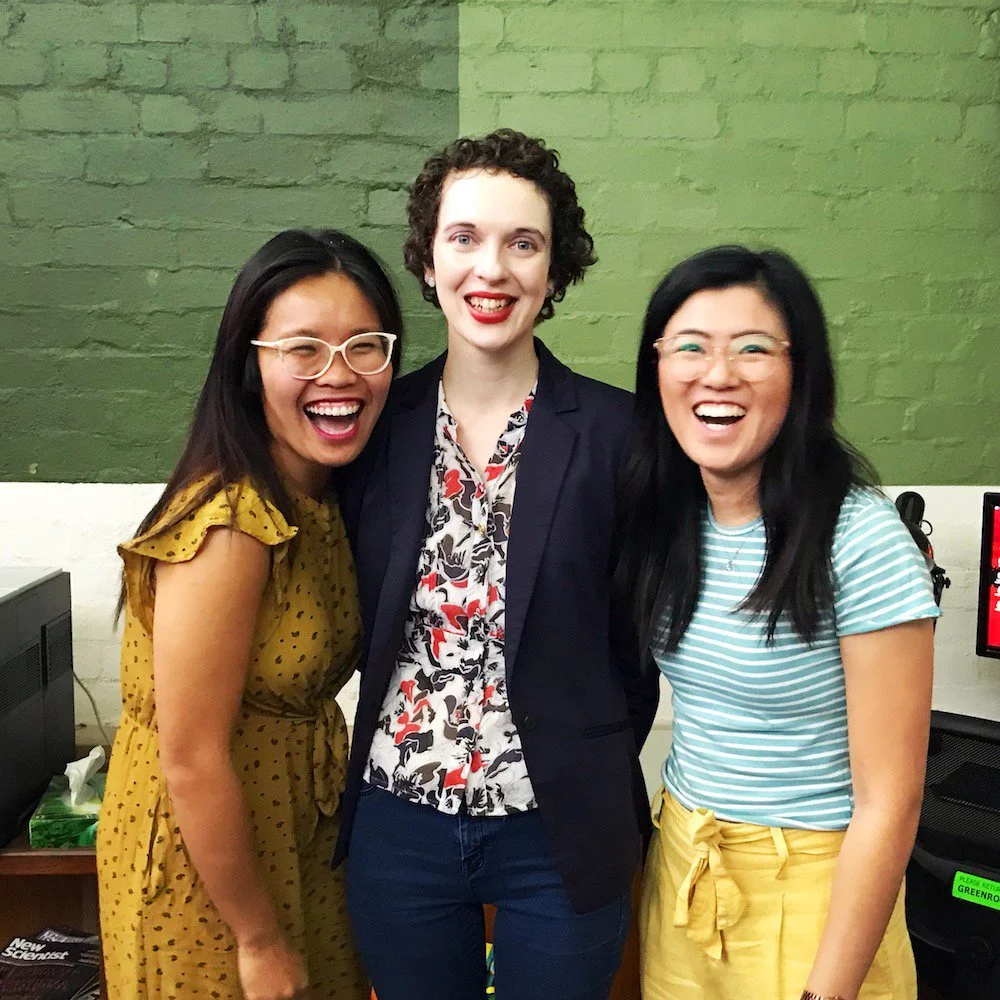 Diana Nguyen, Amy Mullins and Annie Louey