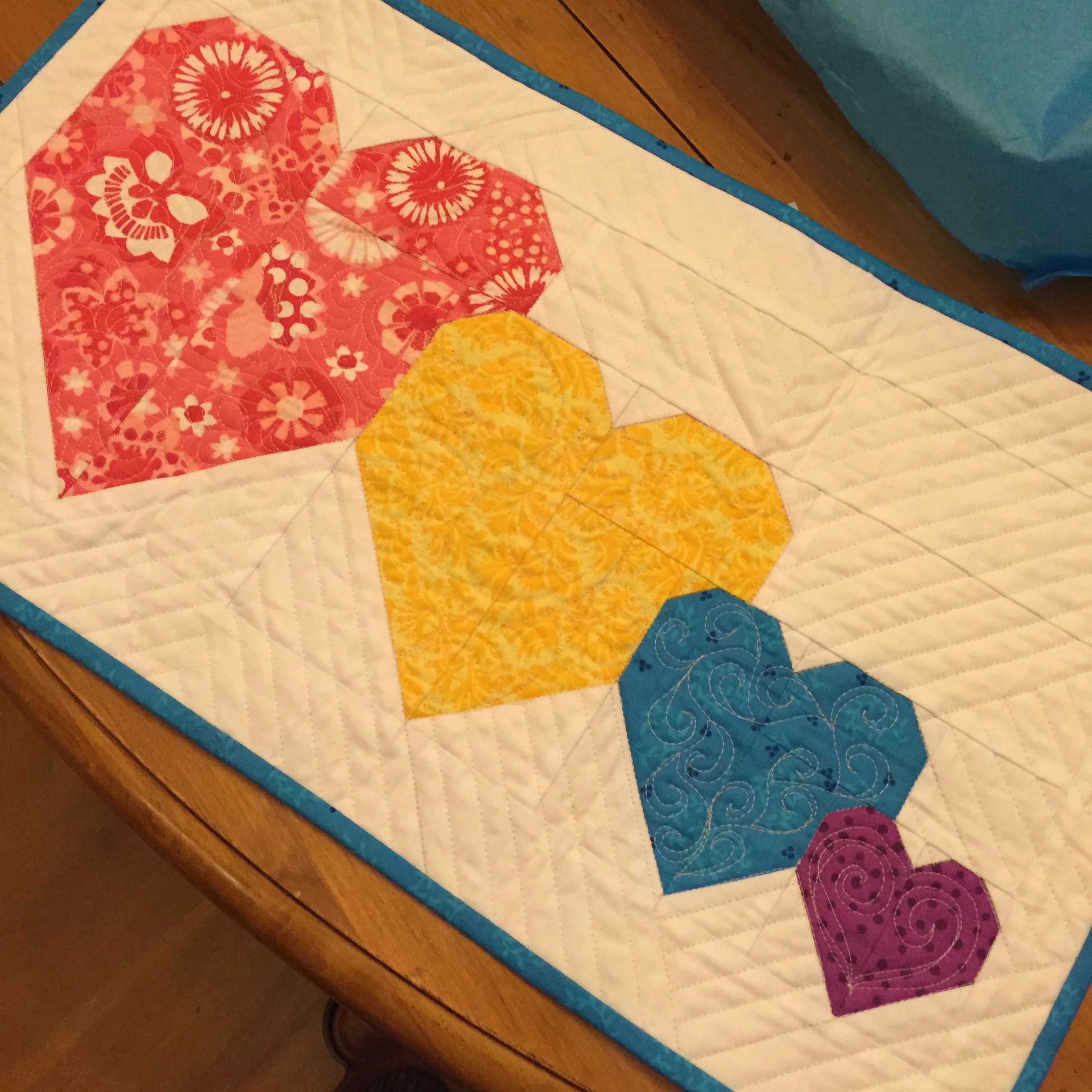 What's Up Wednesday: Fabric, Books and Hearts