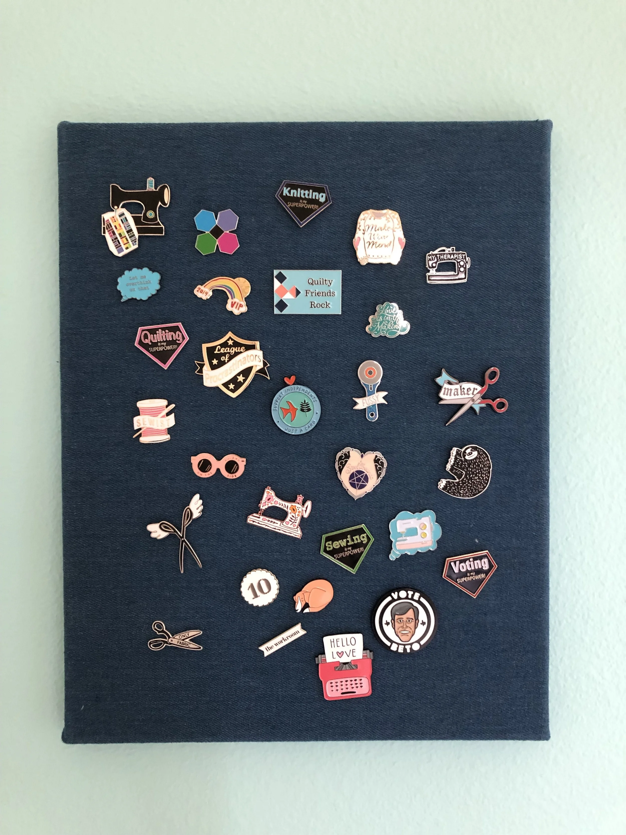 Some of my enamel pins…