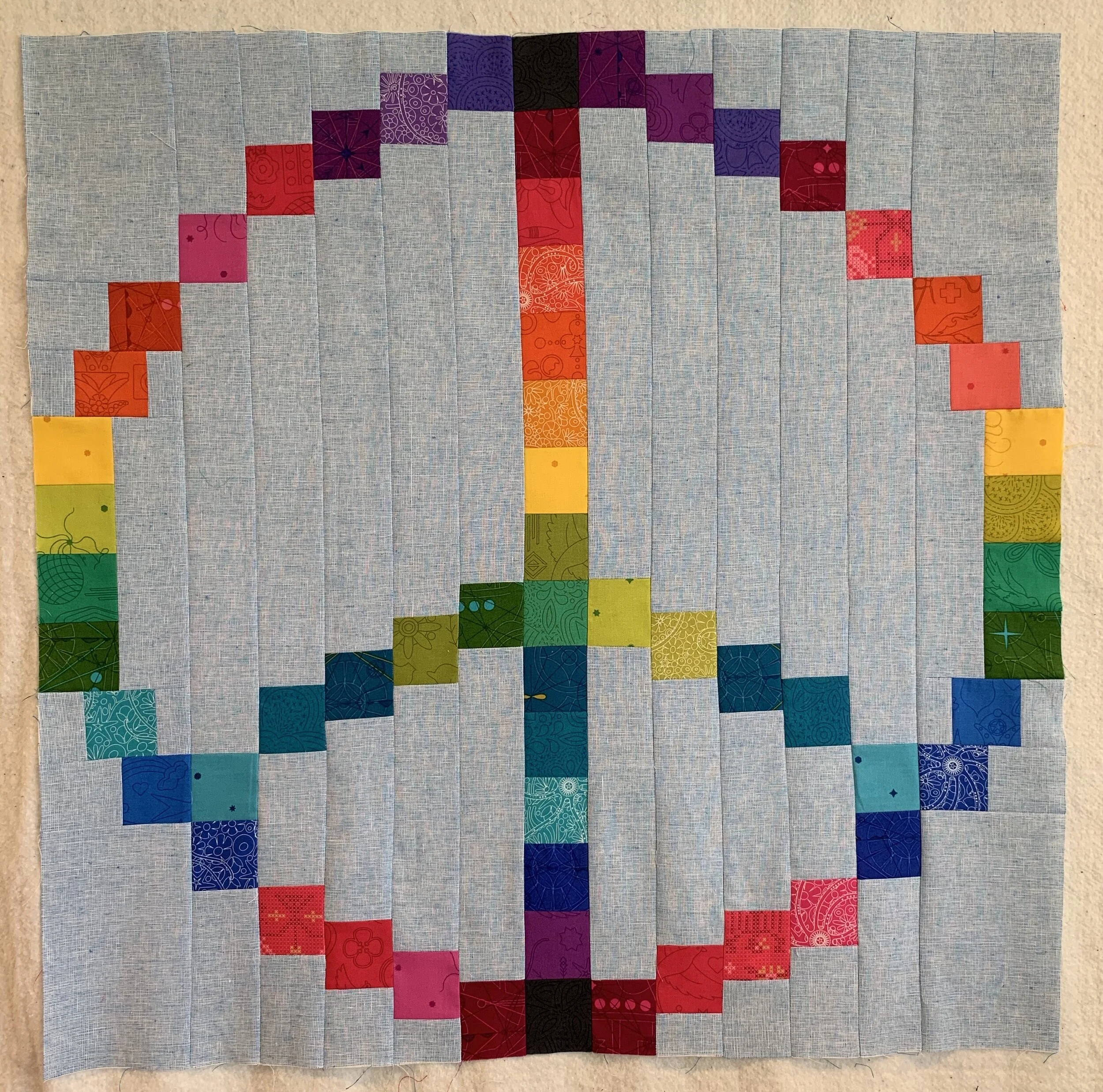 Friday Finish: Peace Baby Quilt Club