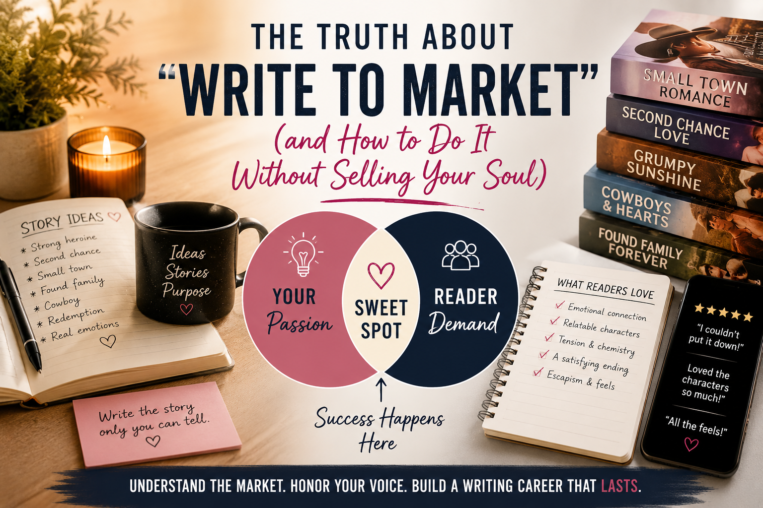 The Truth About "Write to Market" (And How to Do It Without Selling Your Soul)