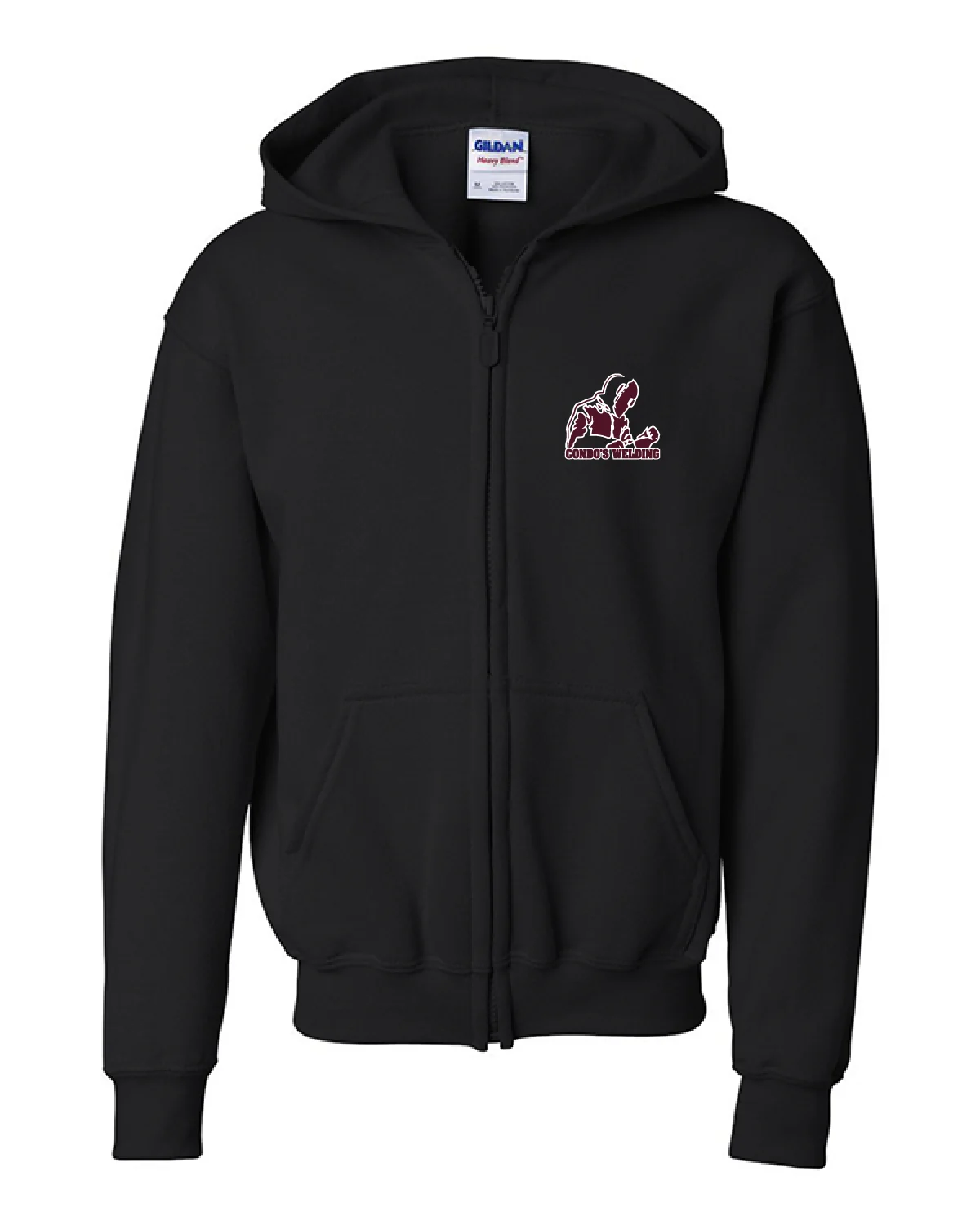 2018 CW Zip-Up Sweatshirt BLKFRONT.jpg