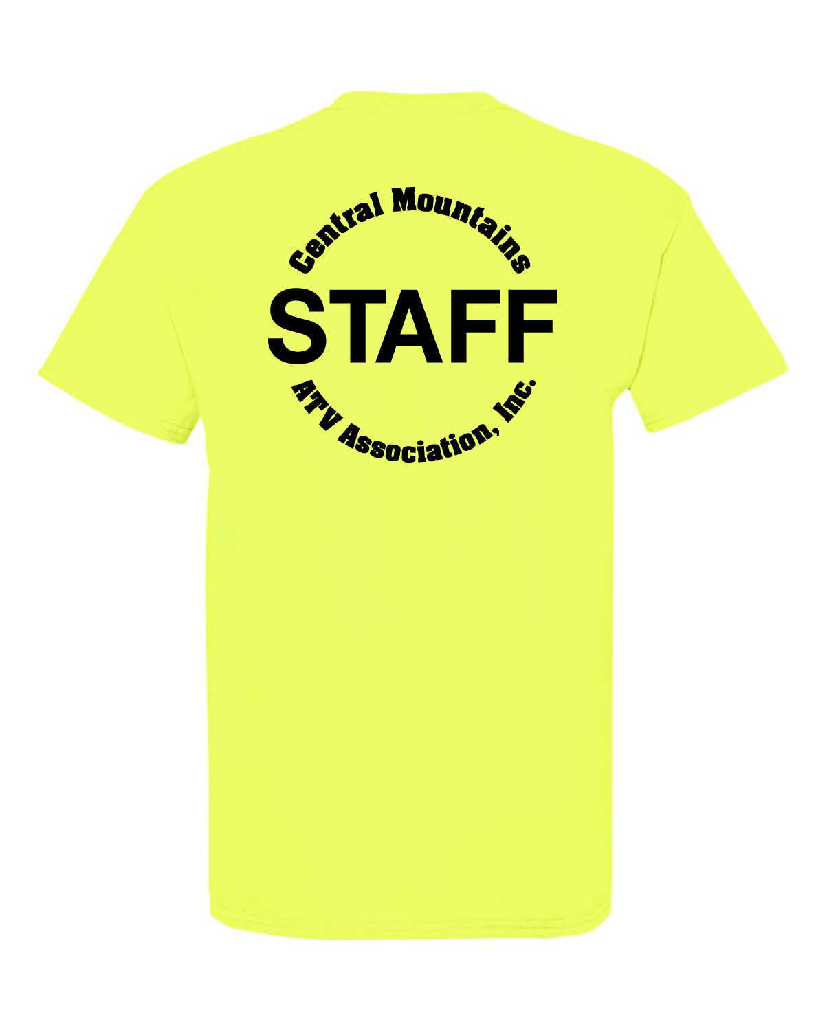 Imitation county law CMATVA Adult Staff T-Shirt (w/ Back) — Diamond Graphics & Apparel
