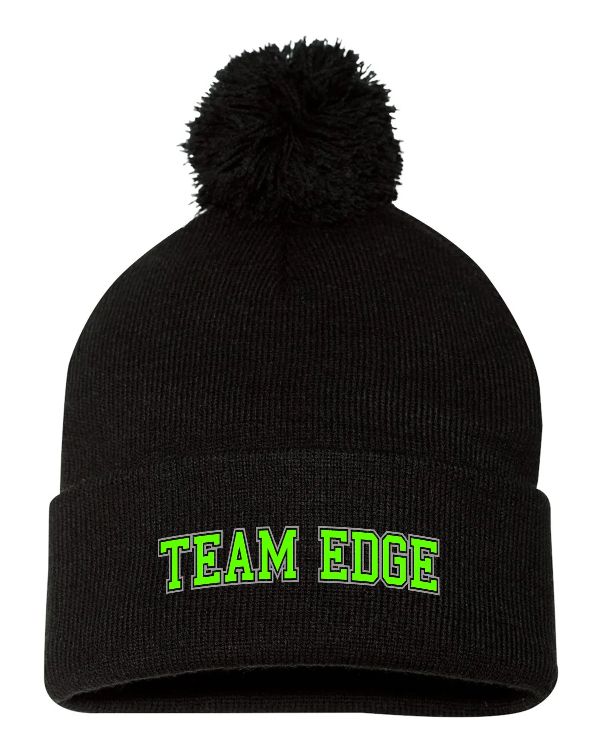 Team Edge Pom-Pom Beanie