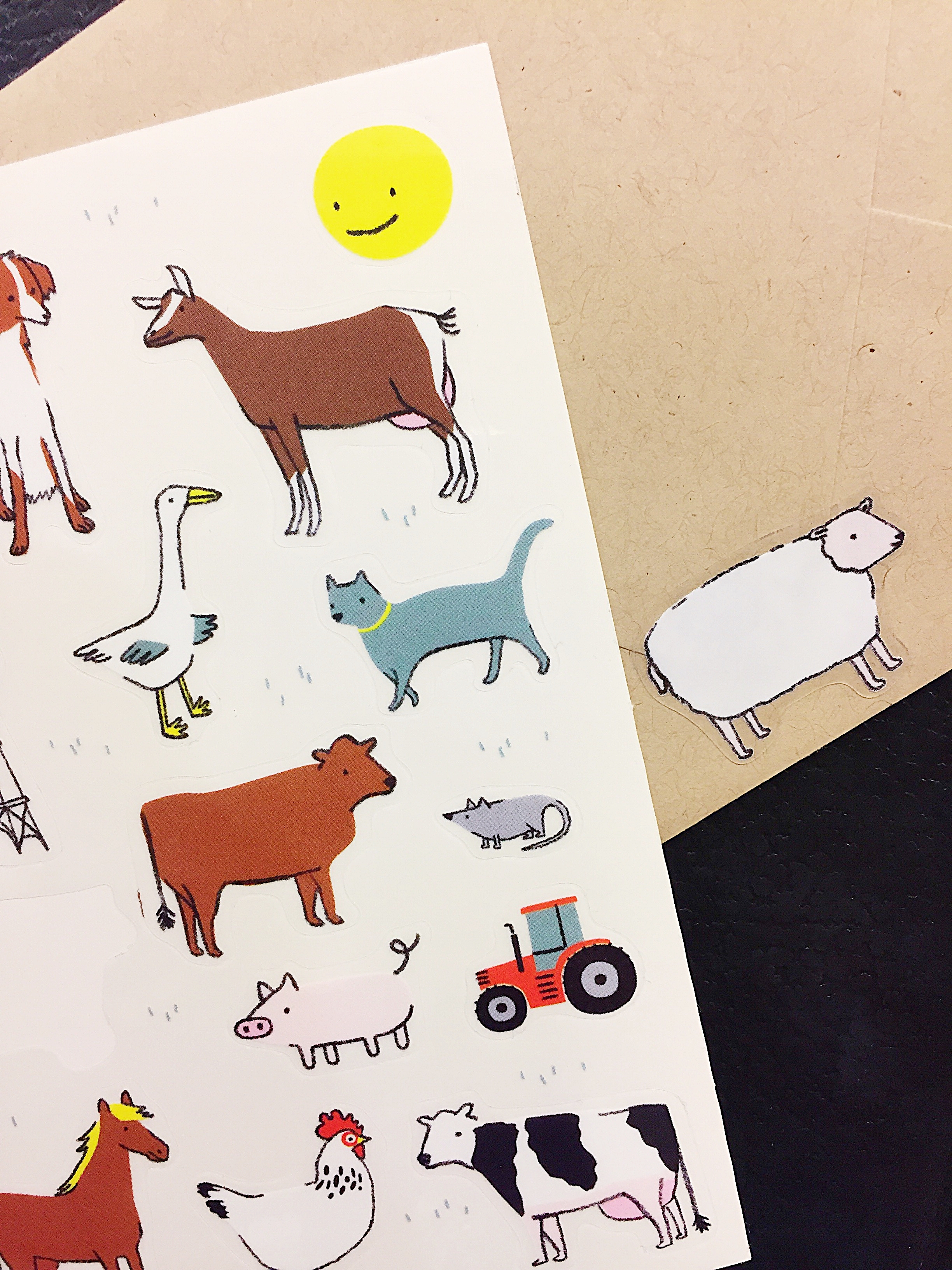 Farm Animal Stickers Lindsey Balbierz