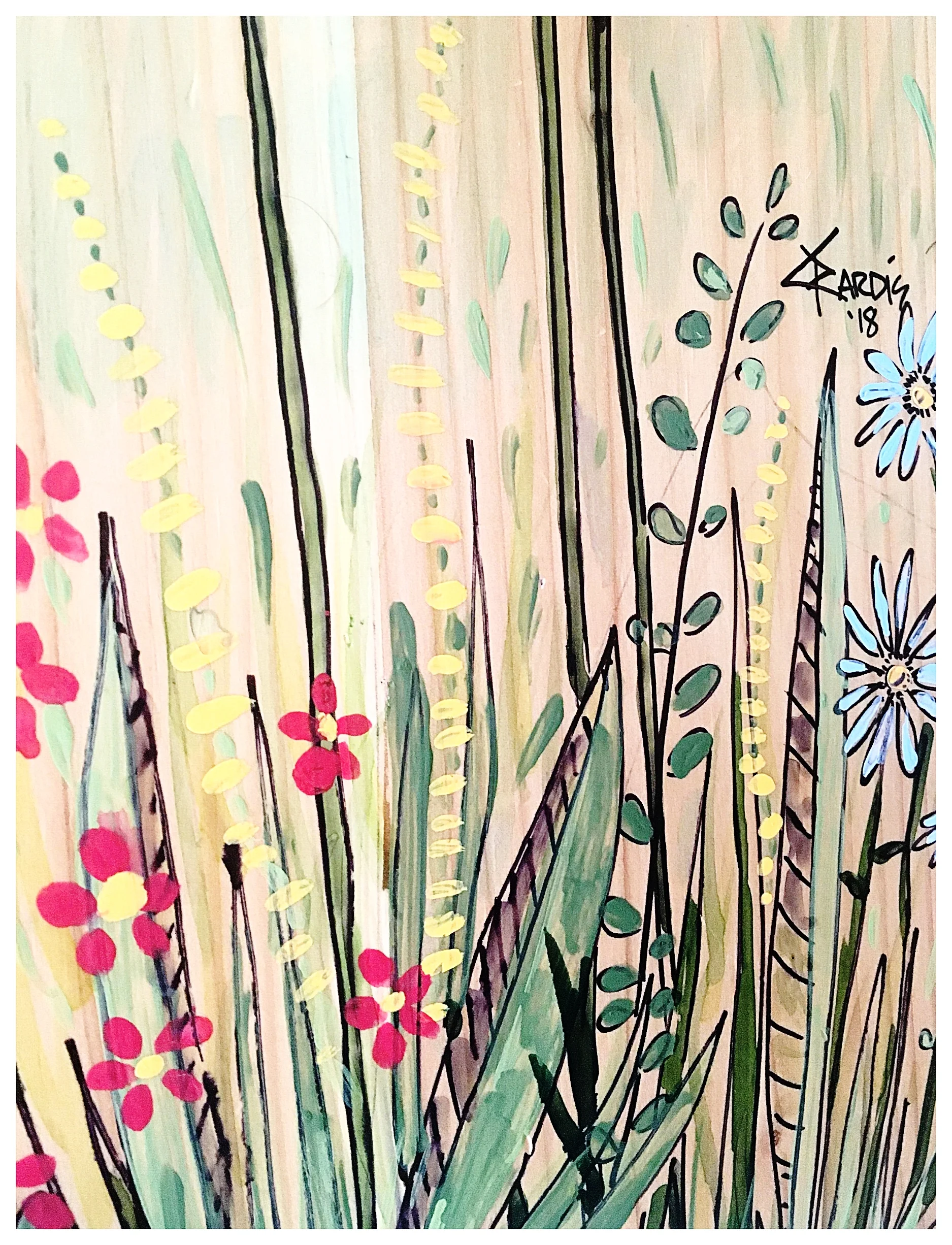 Floral III - Sold