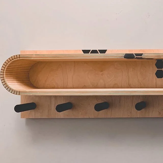 My #moderncurvedplywoodshelf is done! It was supposed to take a weekend - it took 6 months it was supposed to be a simple design - I got lost in my ideas..... there will be a video..... sometime, eventually.... sooner or later, I make no promises. Bu